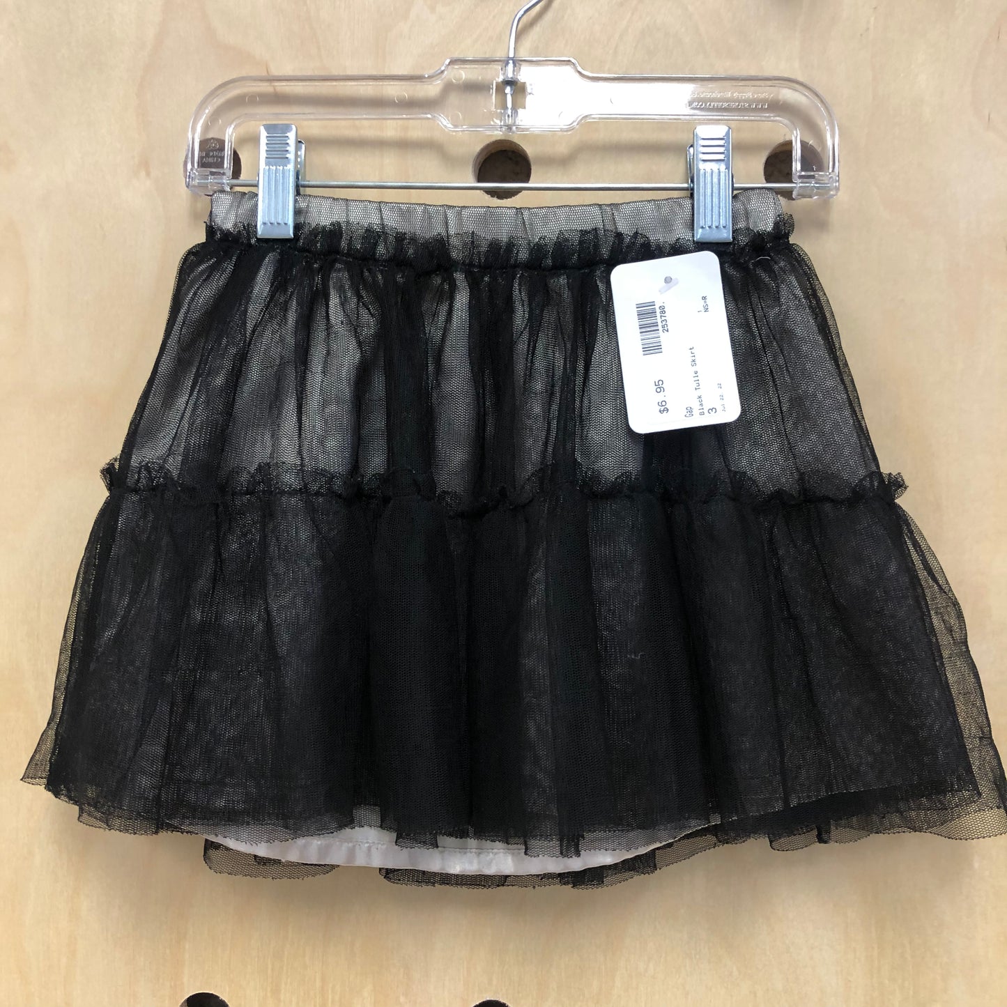 Black Tulle Skirt