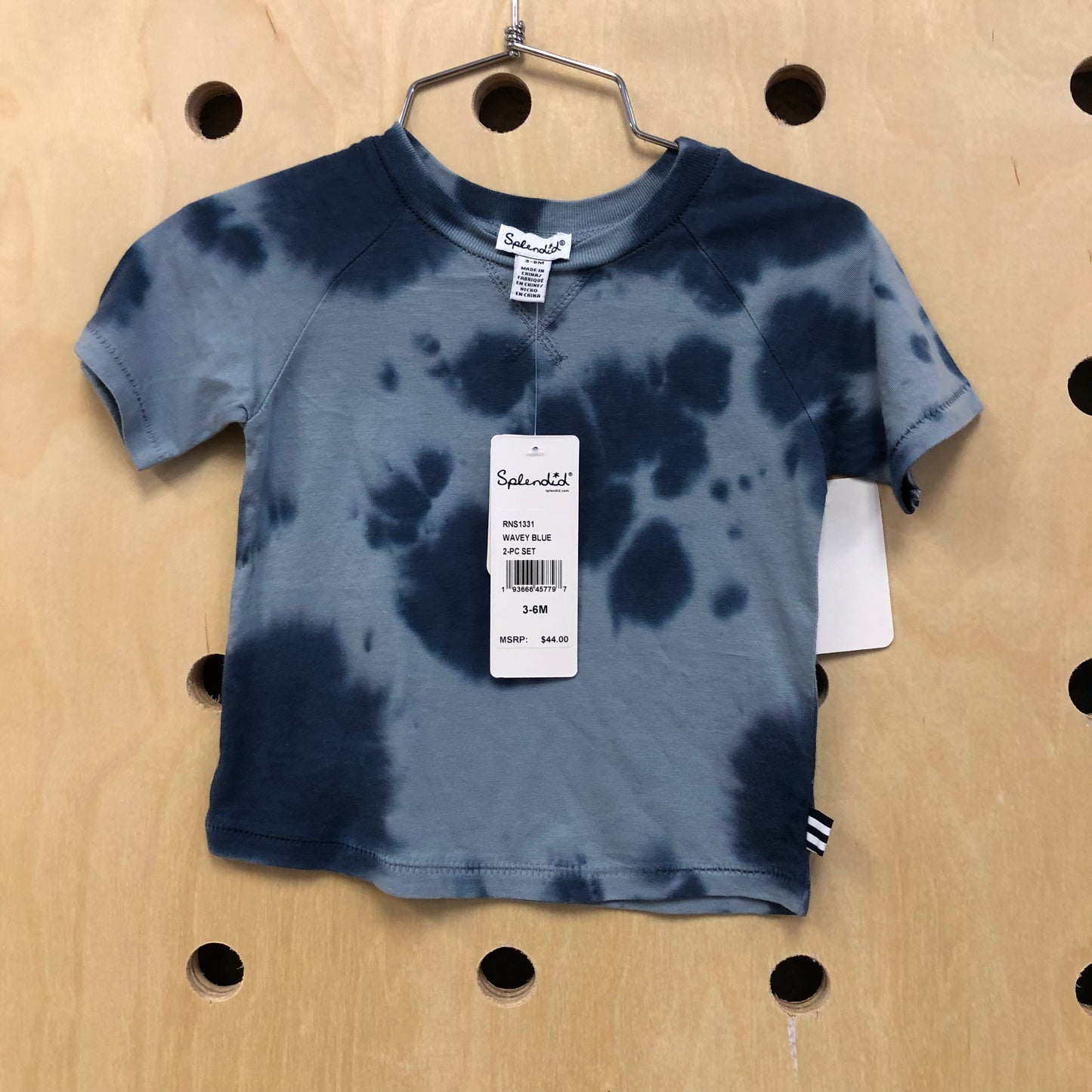 Blue Tie Dye Tee NEW!