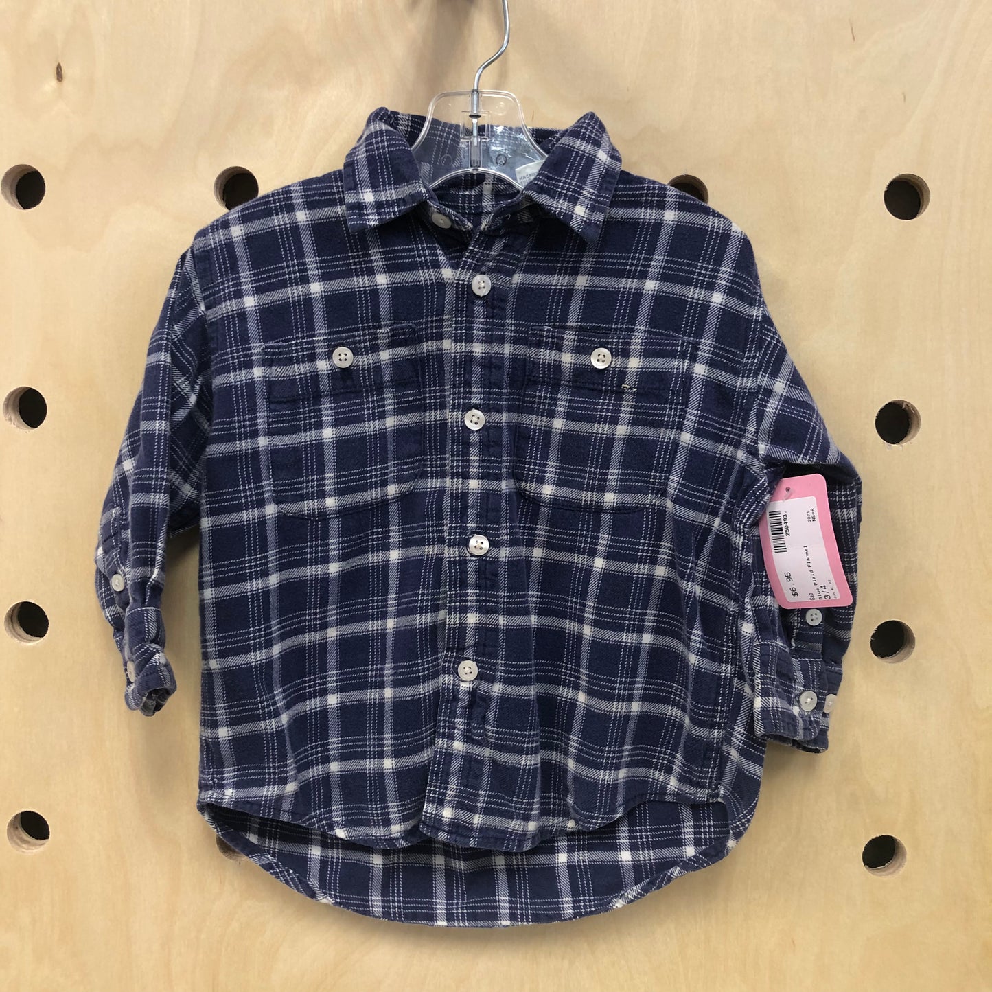 Blue Plaid Flannel