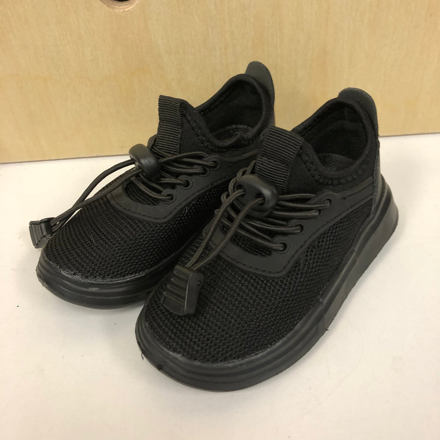 Black Mesh Sneakers