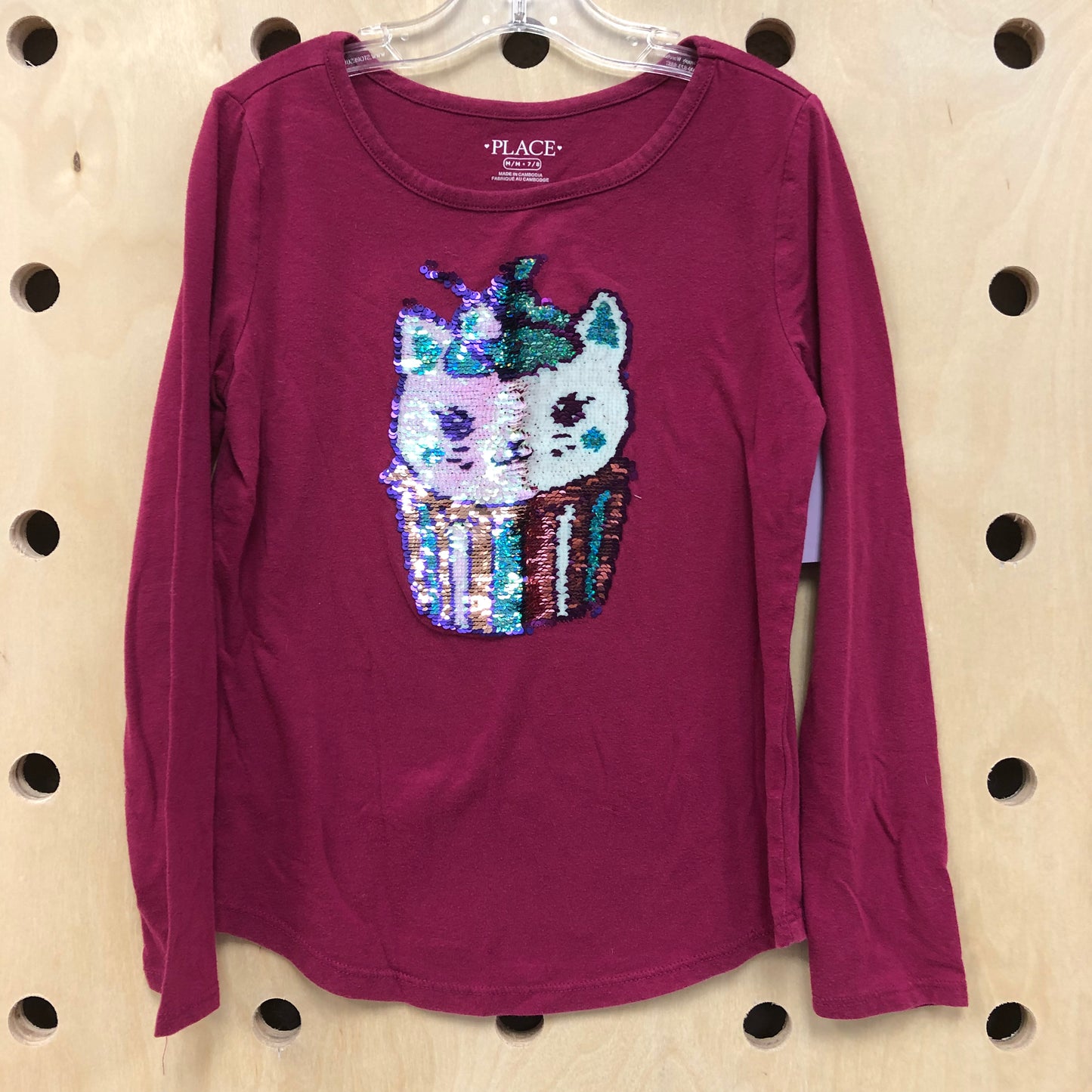 Kitty Cupcake Sequins Tee