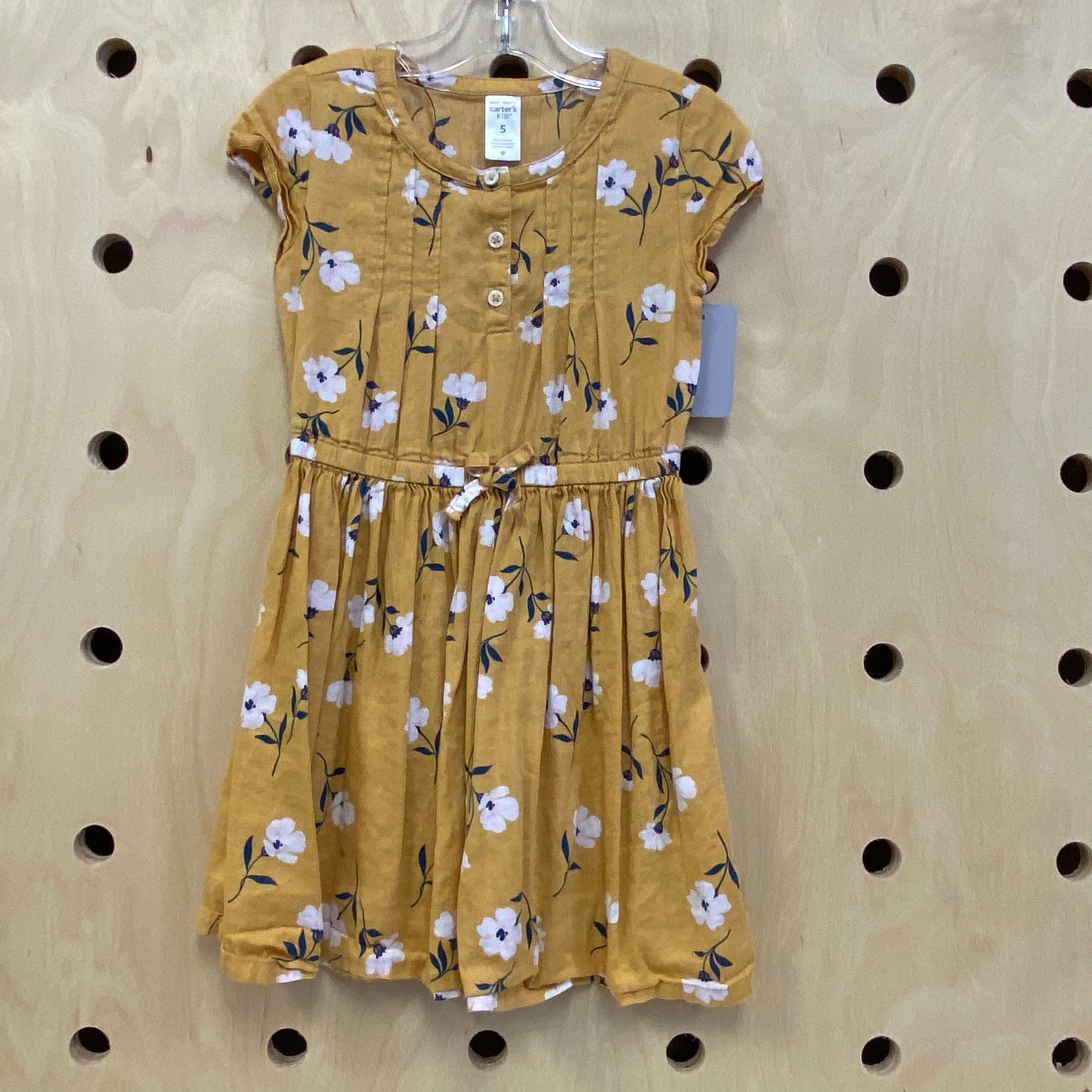 Yellow Floral Dress