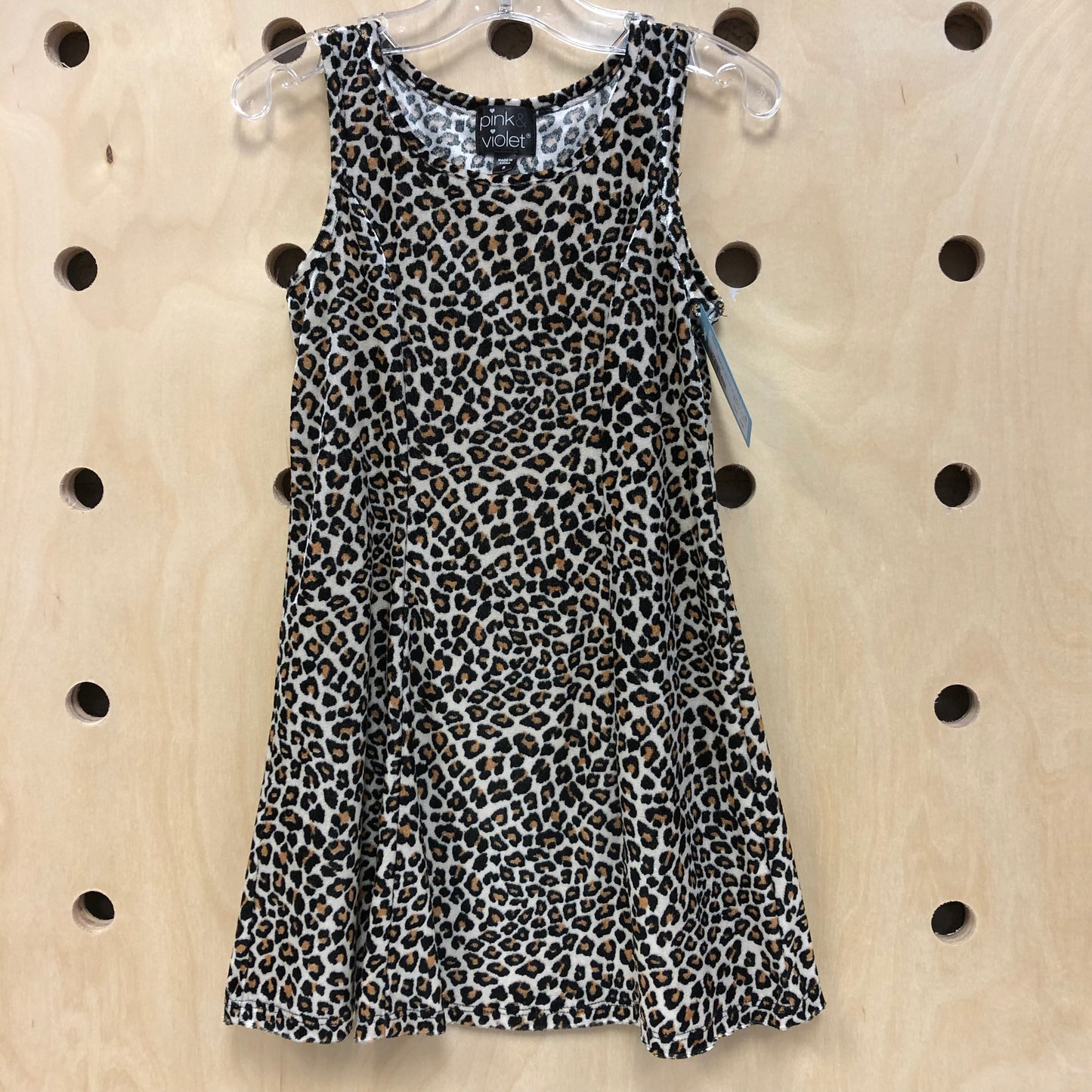 Soft Leopard Print Dress