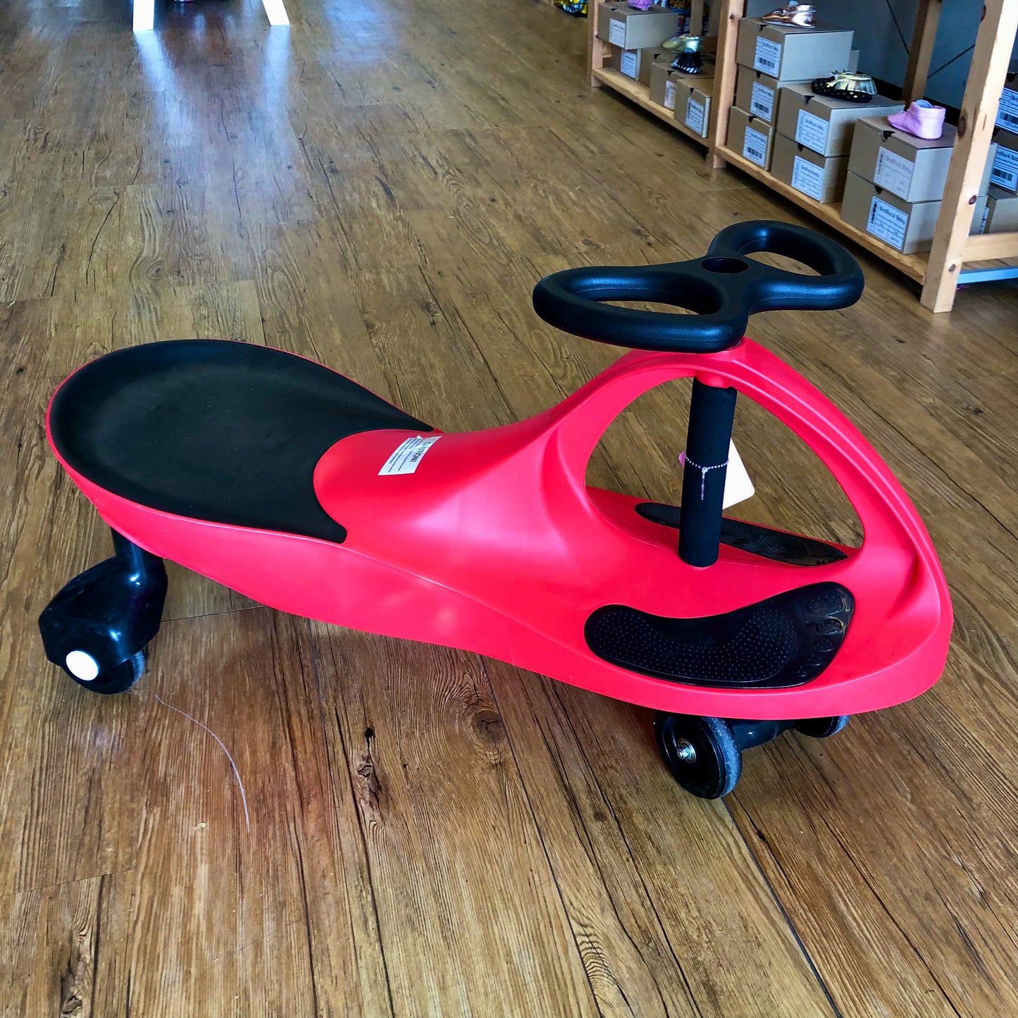 Red Plasma Car