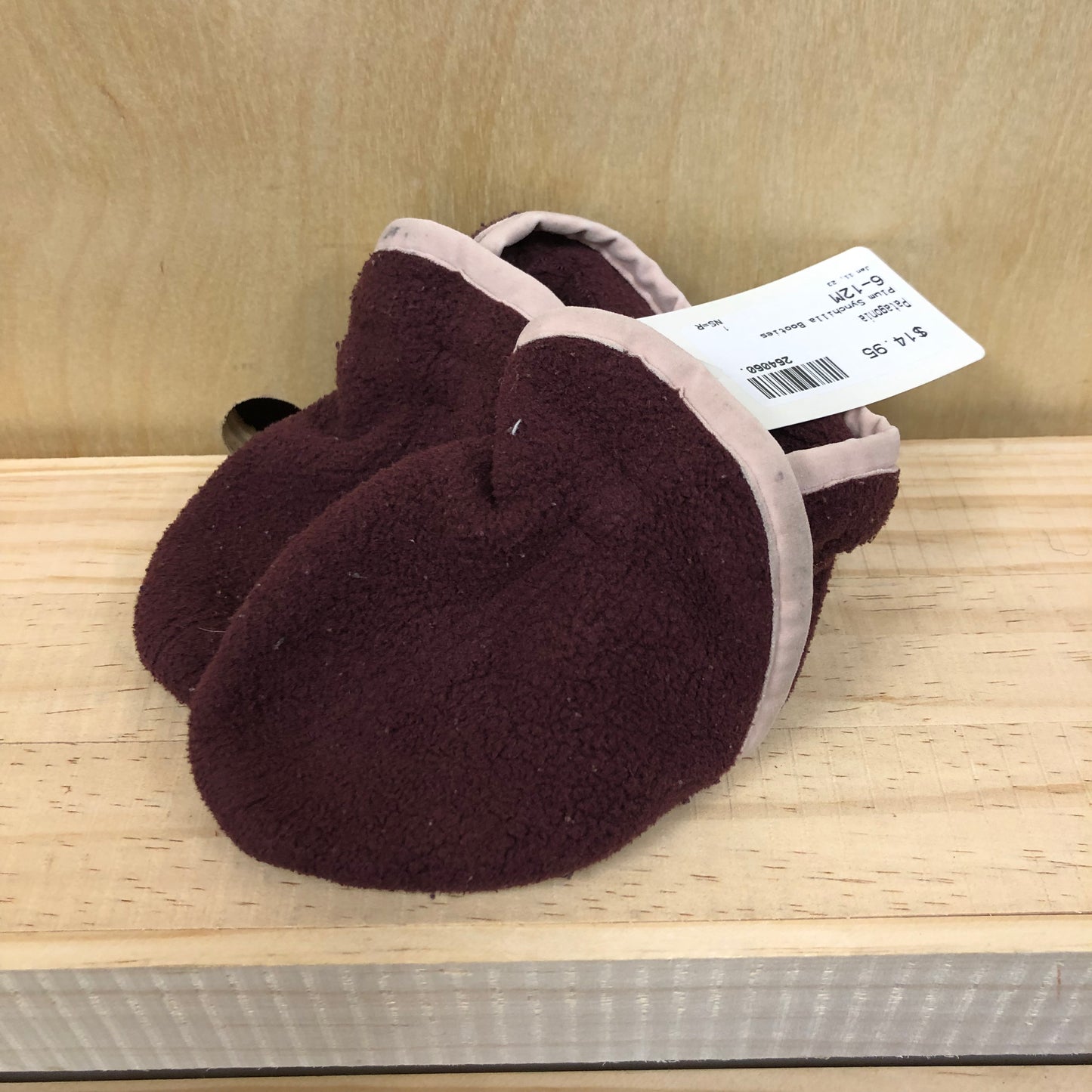 Plum Synchilla Booties
