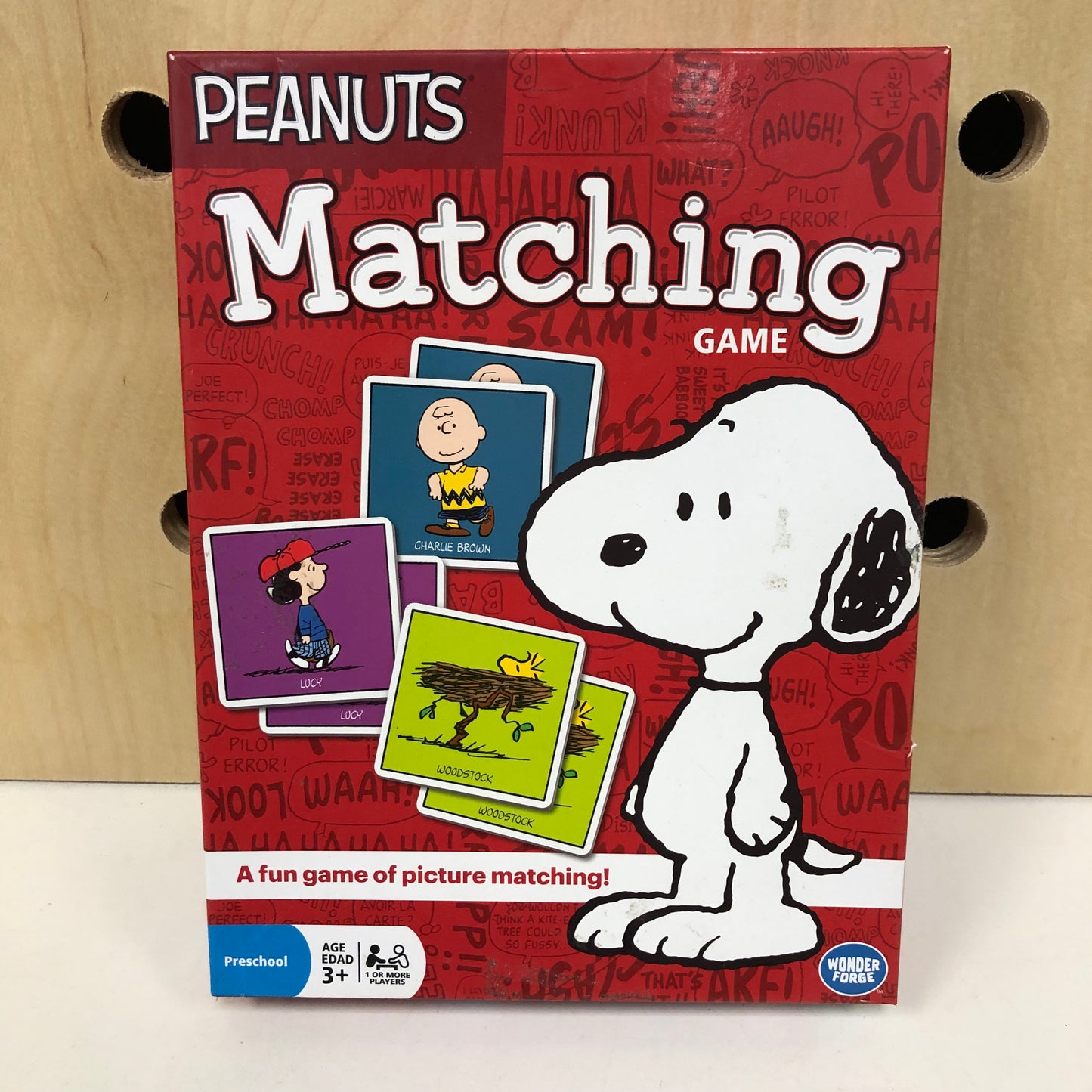 Peanuts Matching Game