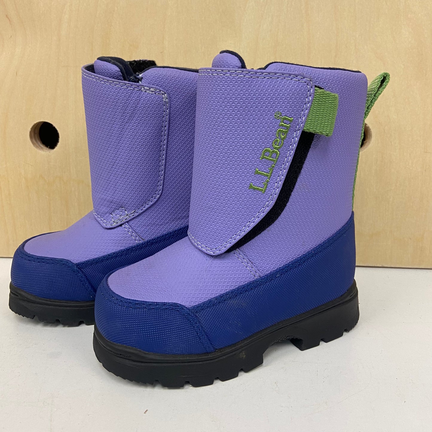 Blue + Lavender Snow Boots