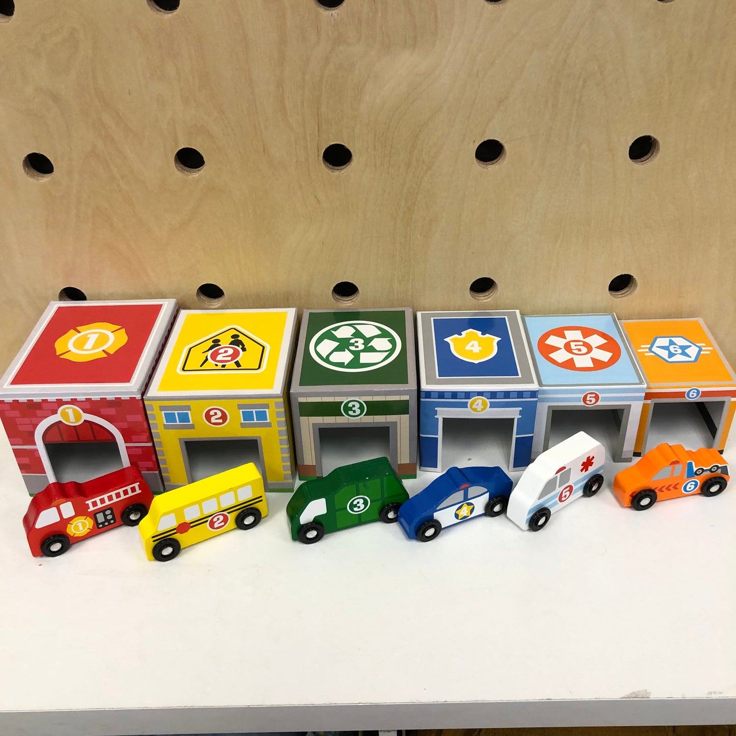 Stacking Cubes w/ Cars