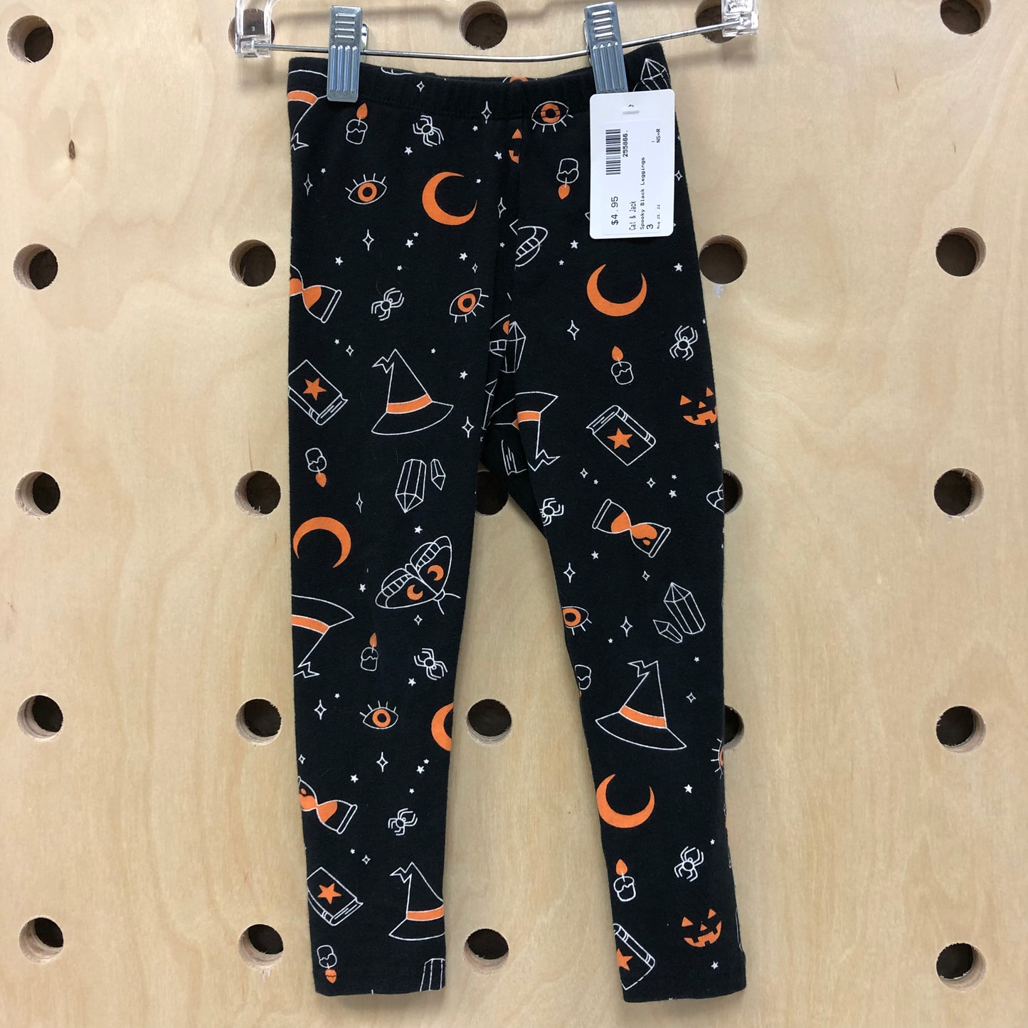 Spooky Black Leggings