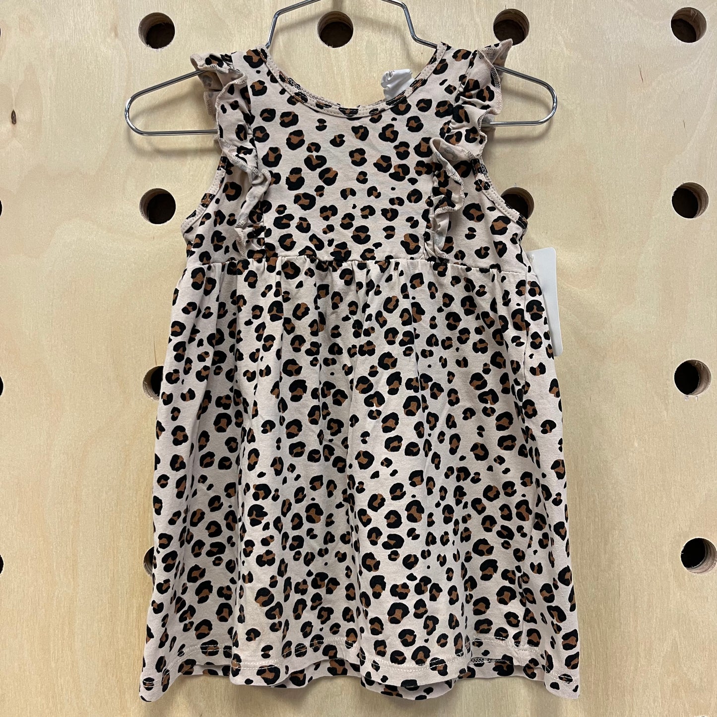 Tan Leopard Dress