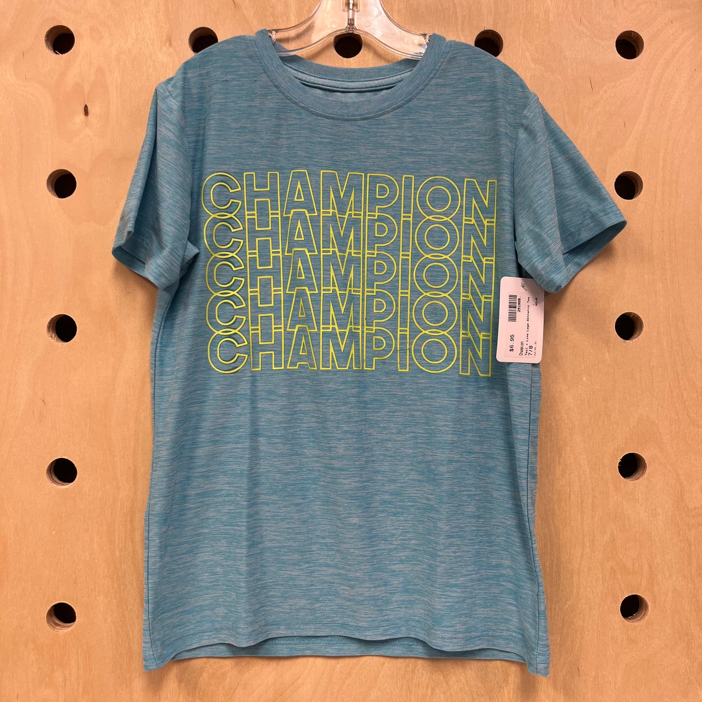 Teal + Lime Logo Athletic Tee