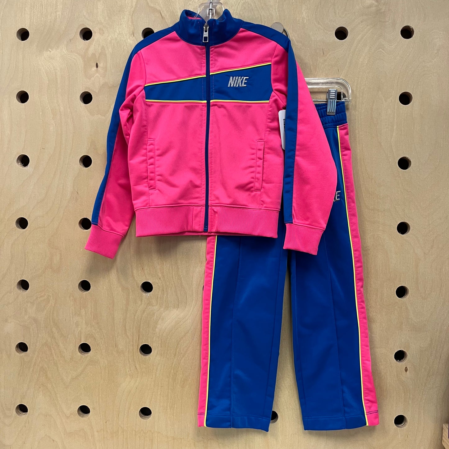 Pink & Blue Track Suit