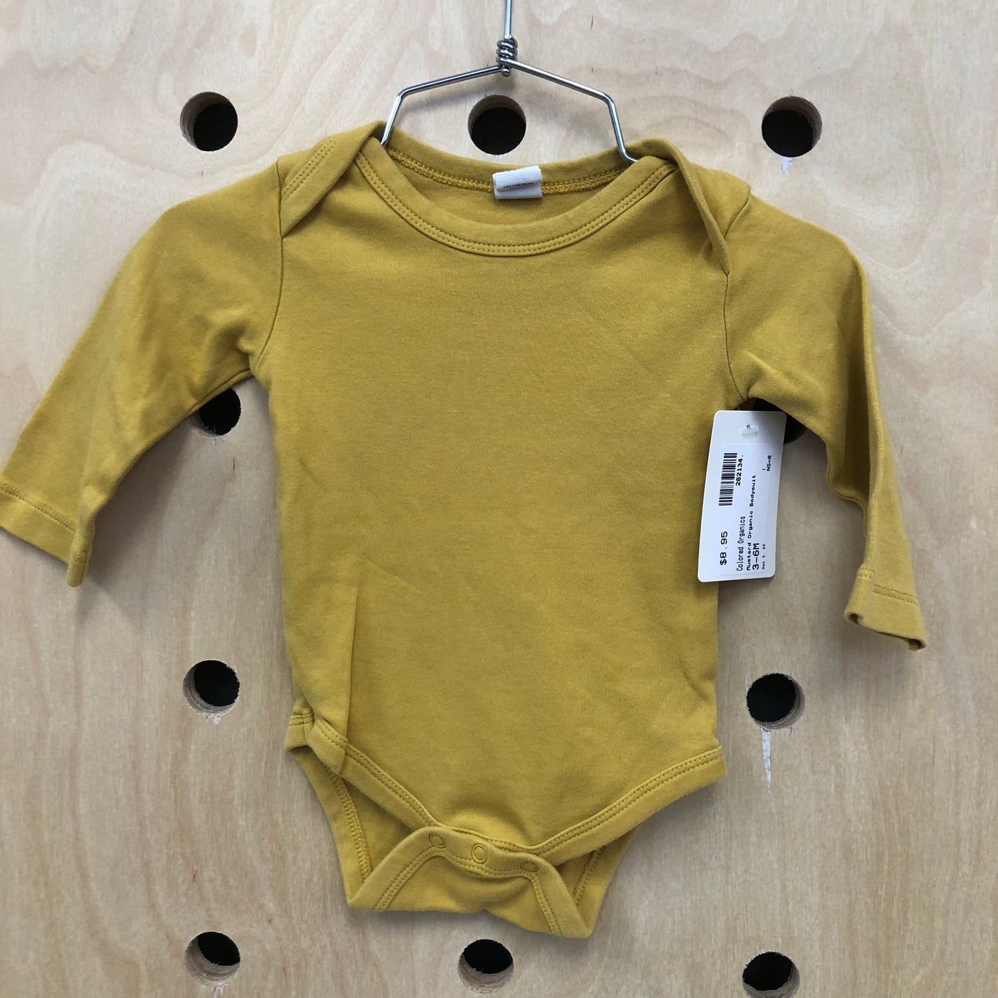 Mustard Organic Bodysuit