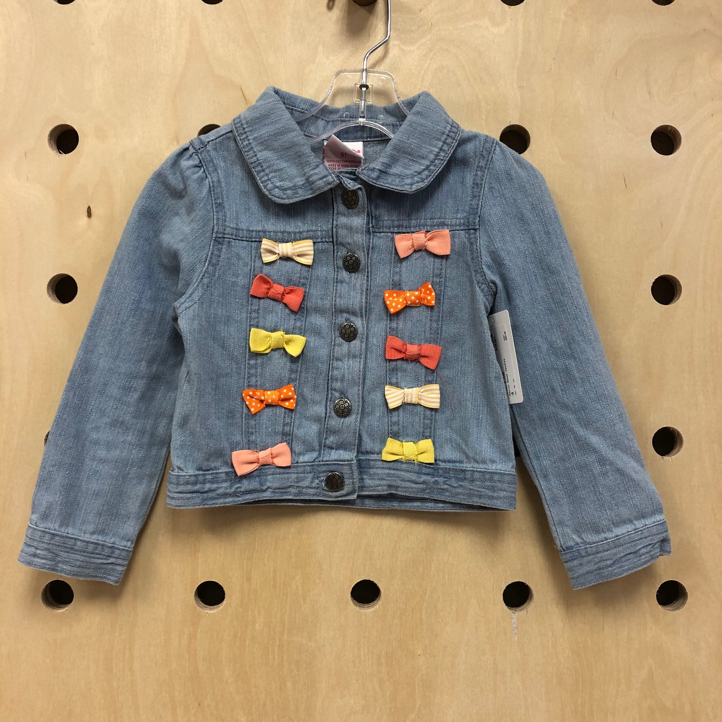 Denim Bows Jacket