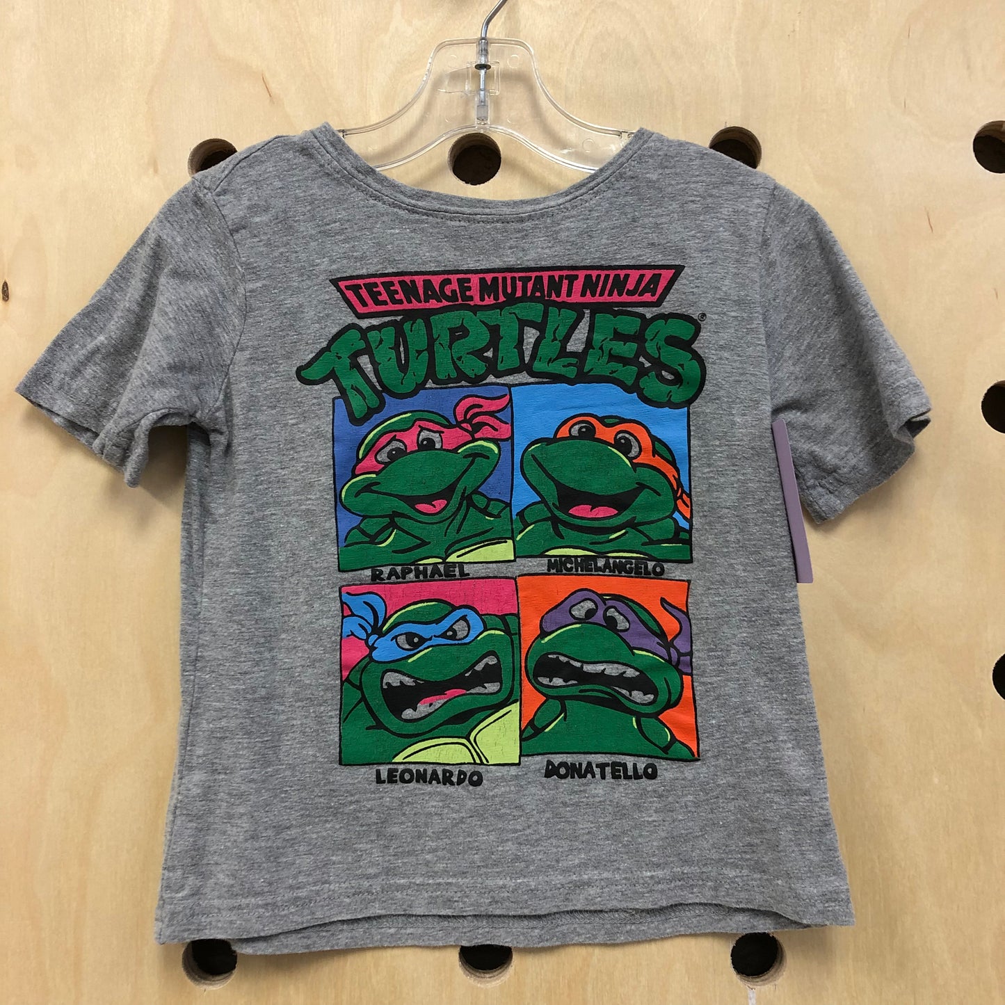 Grey Ninja Turtle Tee