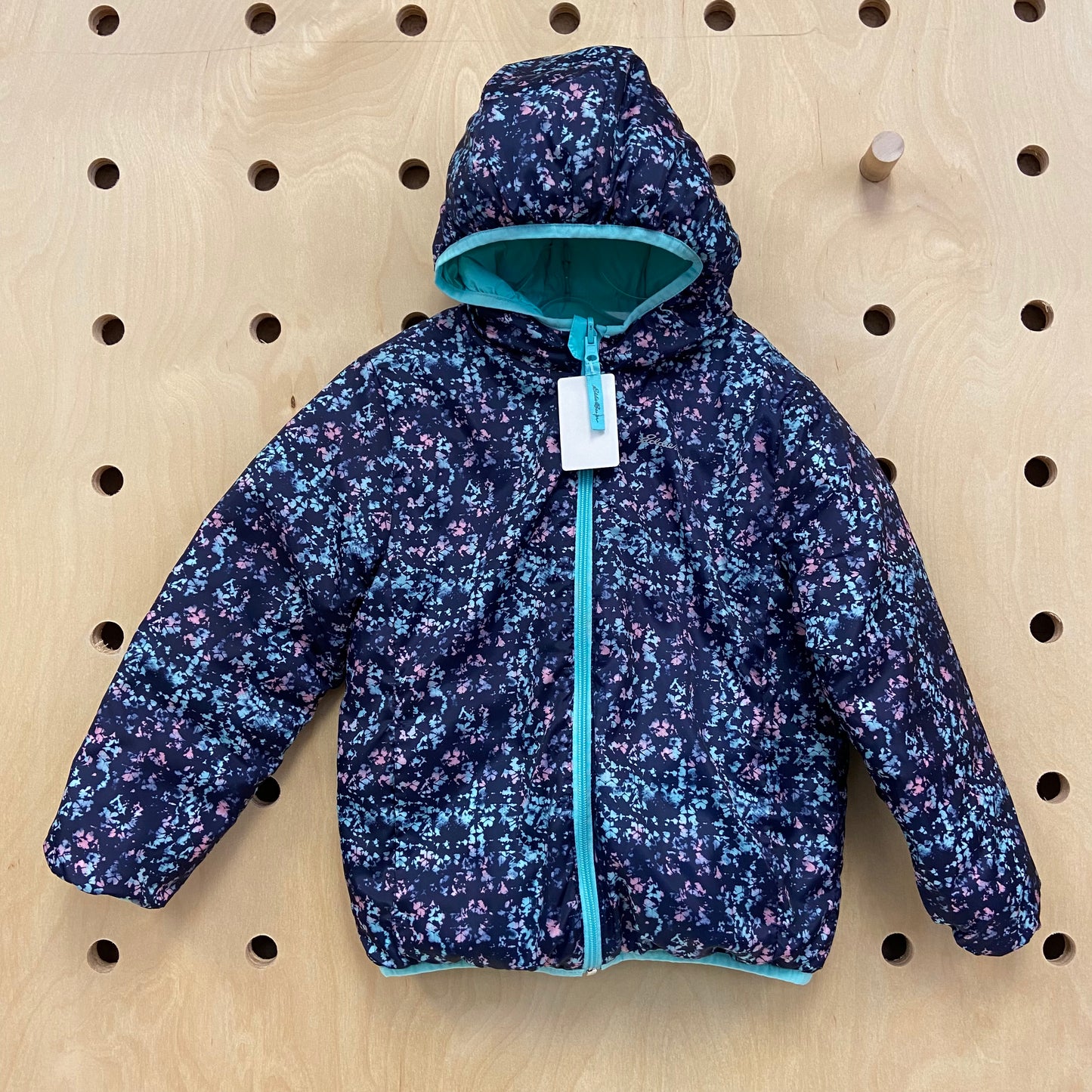Blue Floral Reversible Jacket