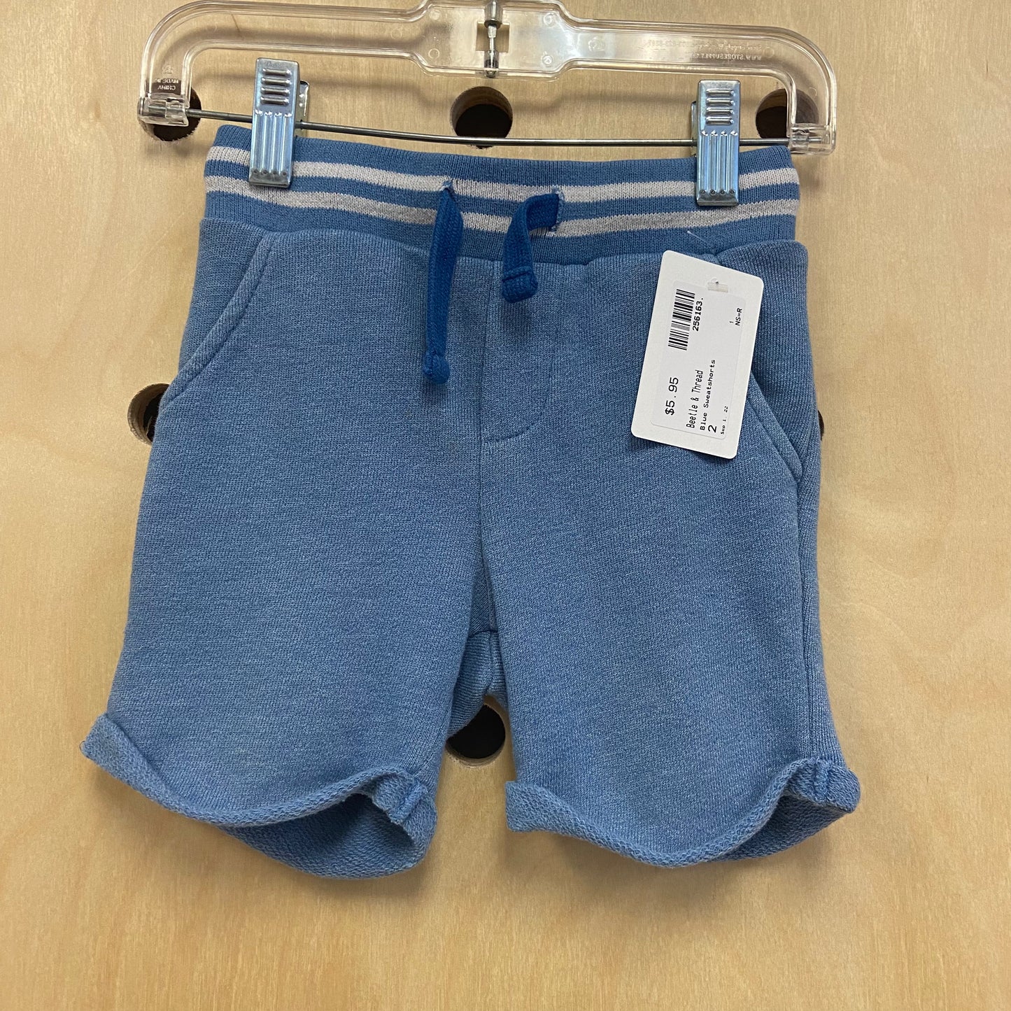 Blue Sweatshorts