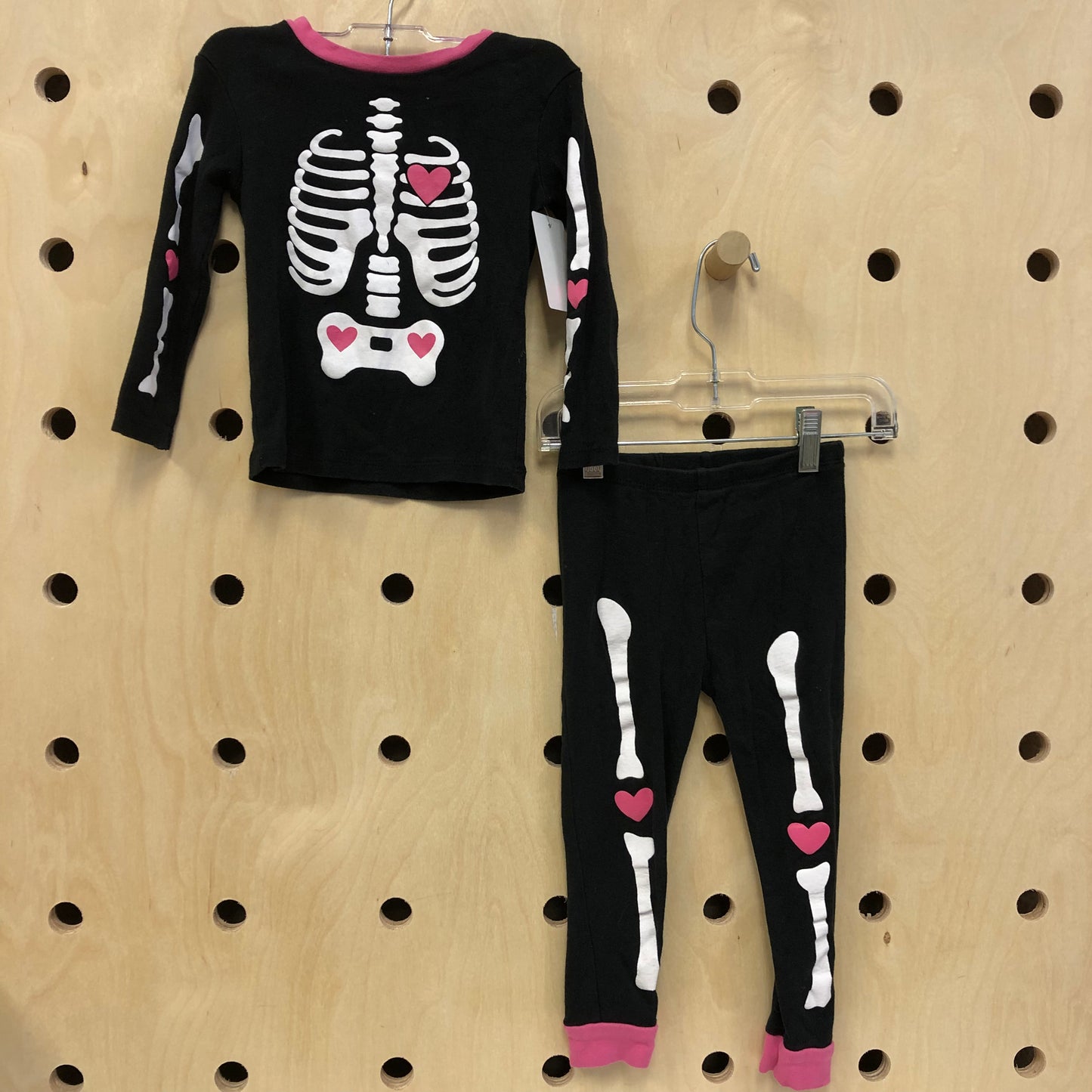 Black Skeleton Pajamas