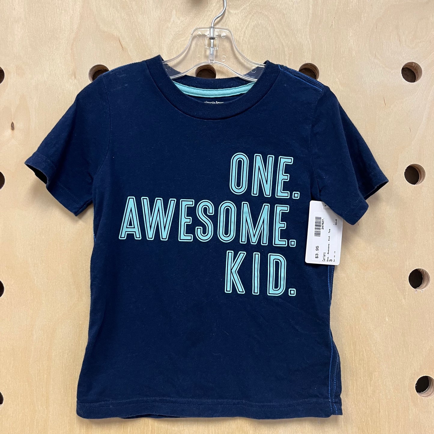 One. Awesome. Kid. Tee