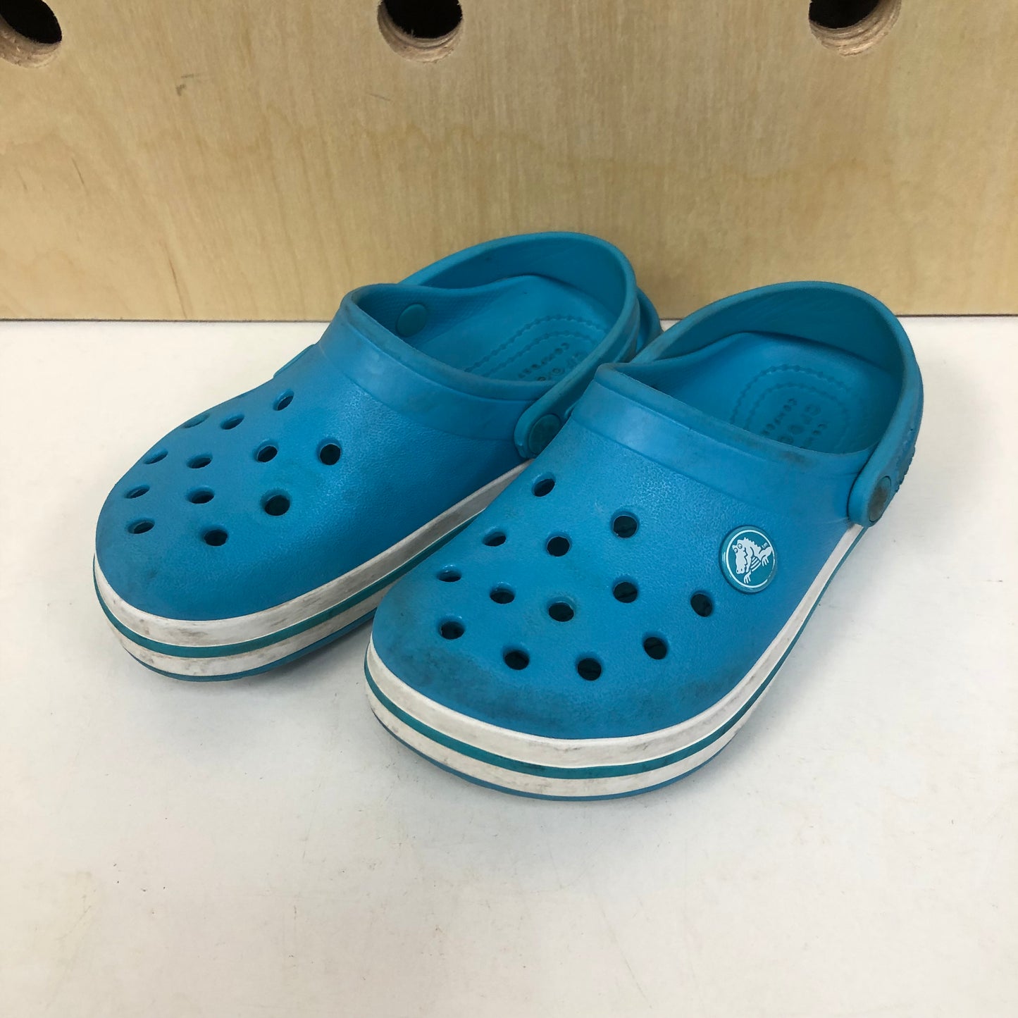 Blue Clogs