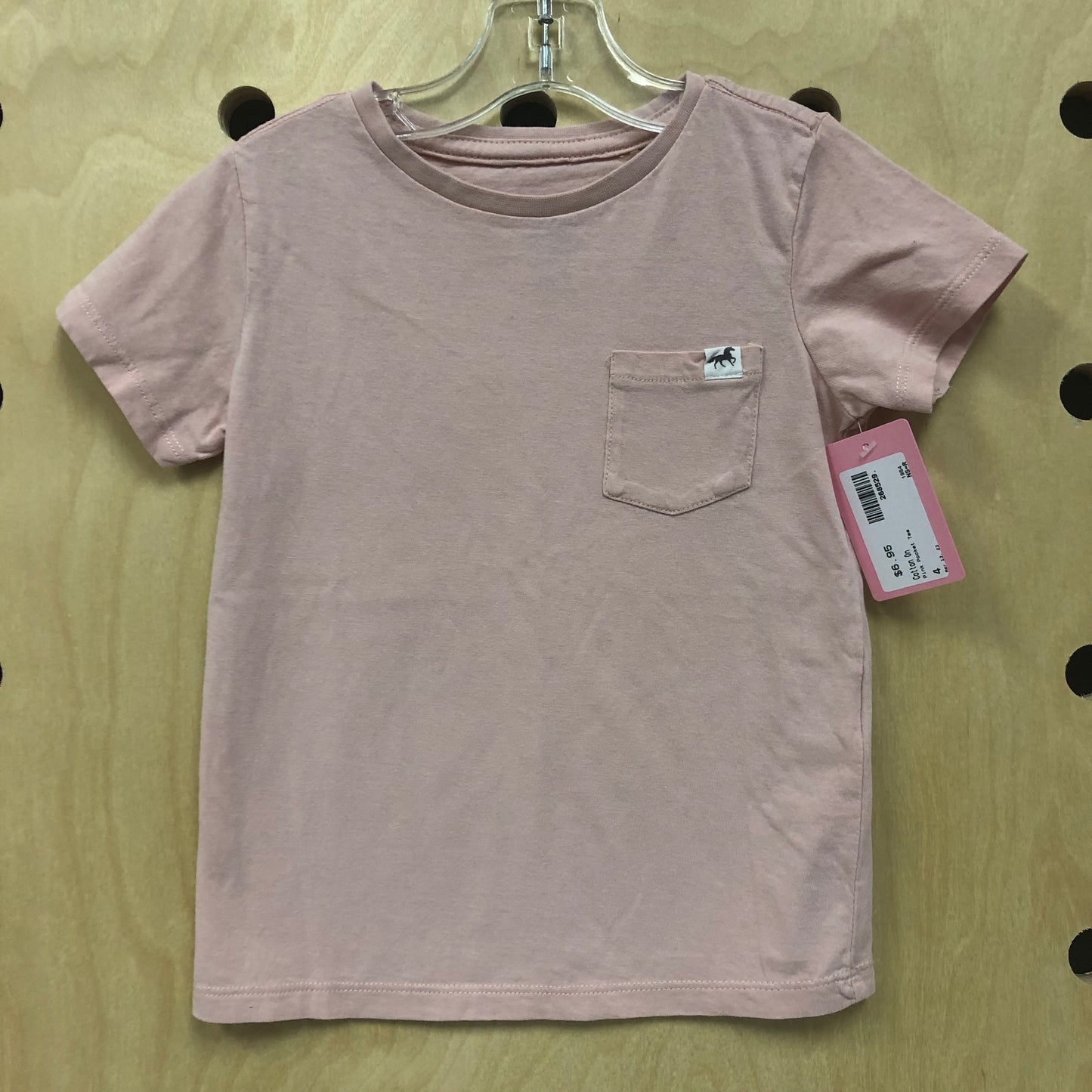 Pink Pocket Tee
