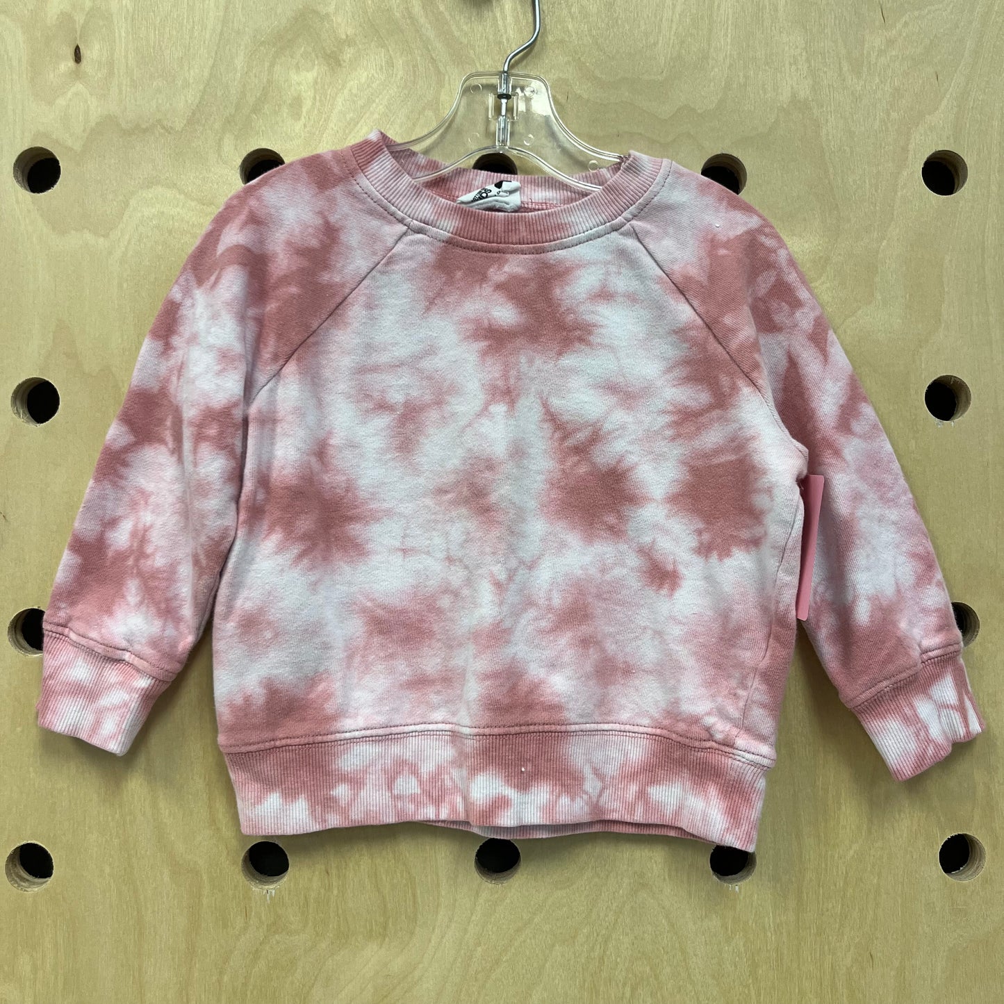 Pink Tie Dye Sweatshirt