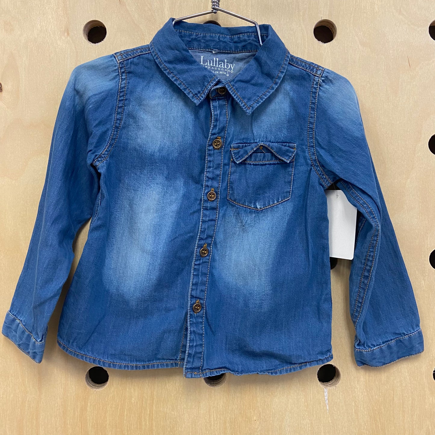 Light Denim Button Up