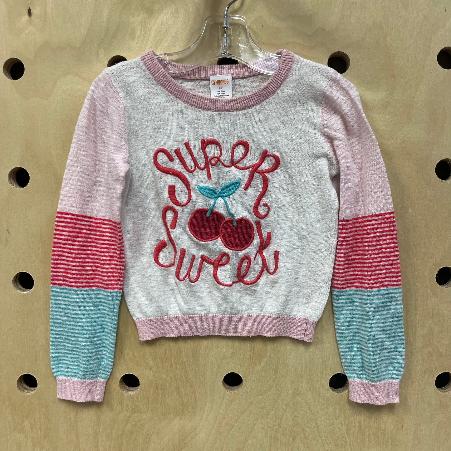 Super Sweet Cherries Sweater