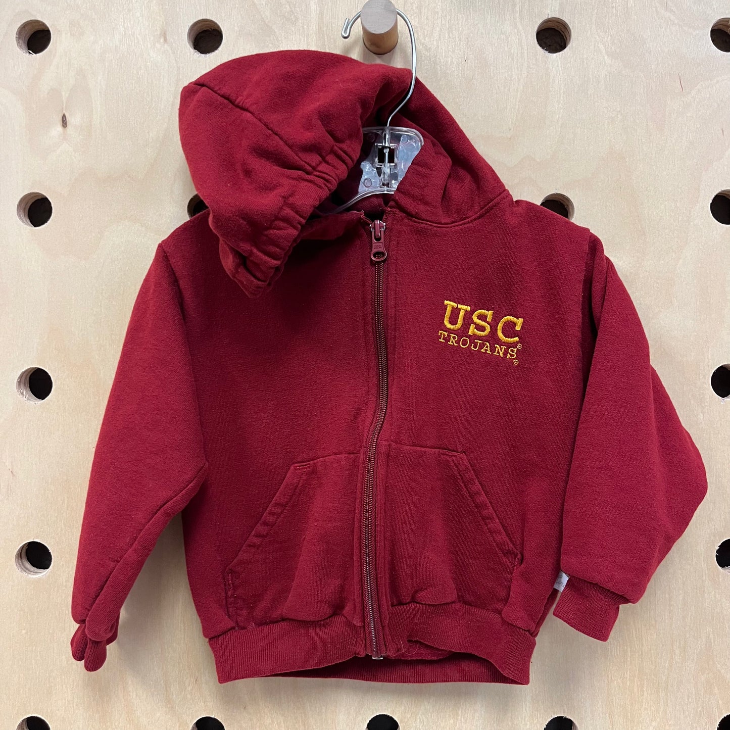 Red USC Trojans Zip Up