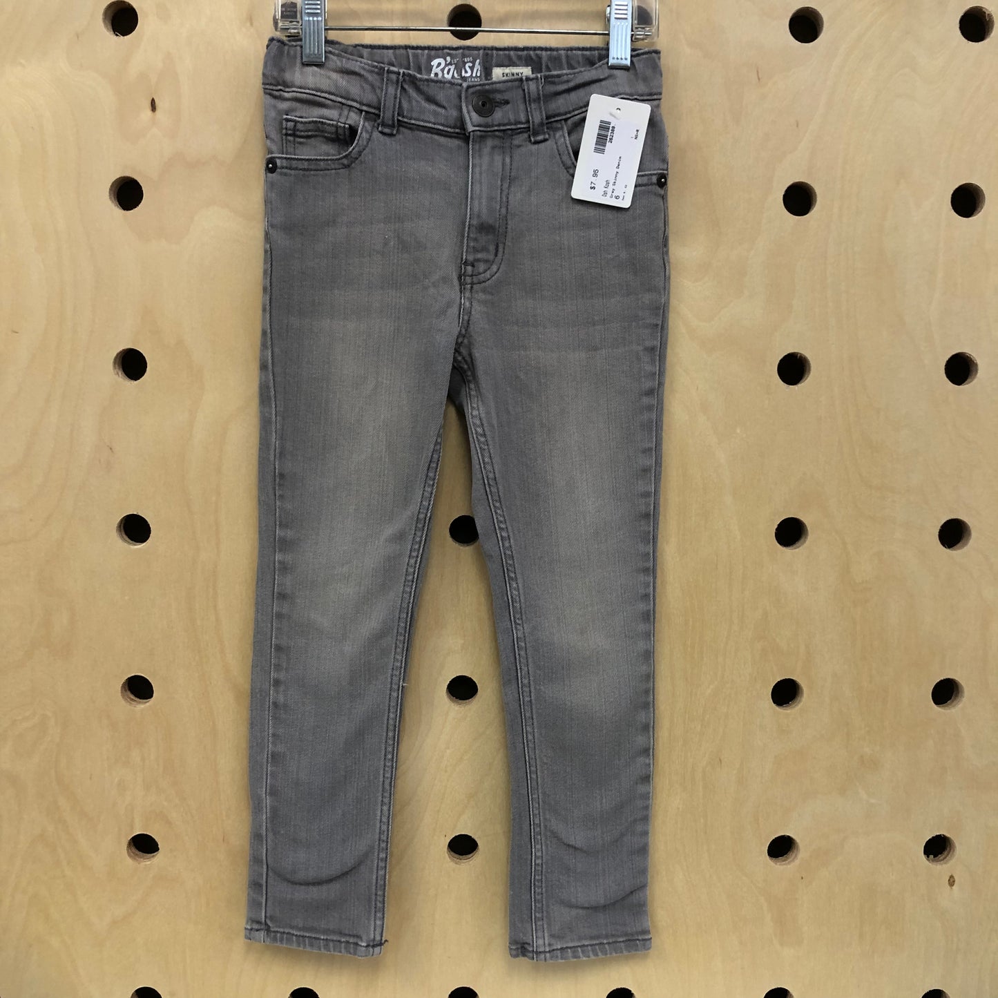Grey Skinny Denim
