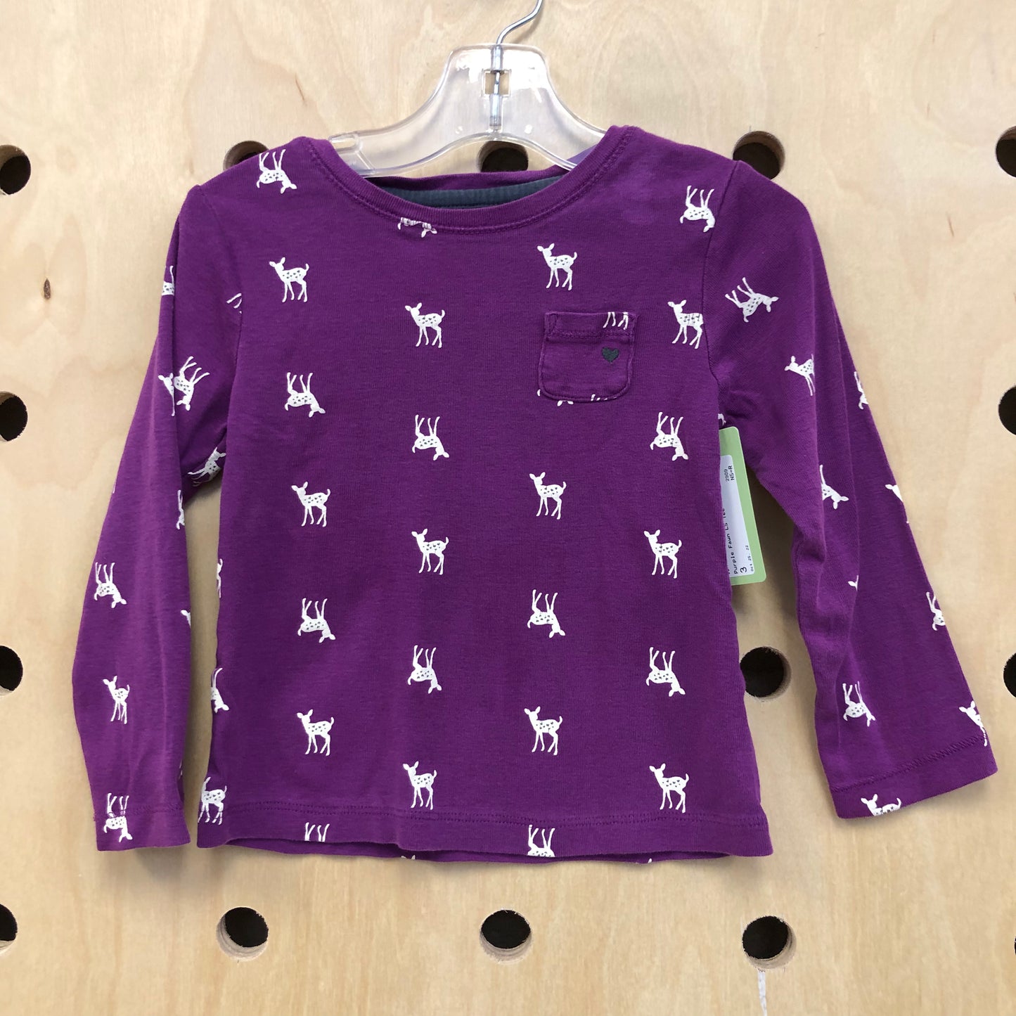 Purple Fawn LS Tee