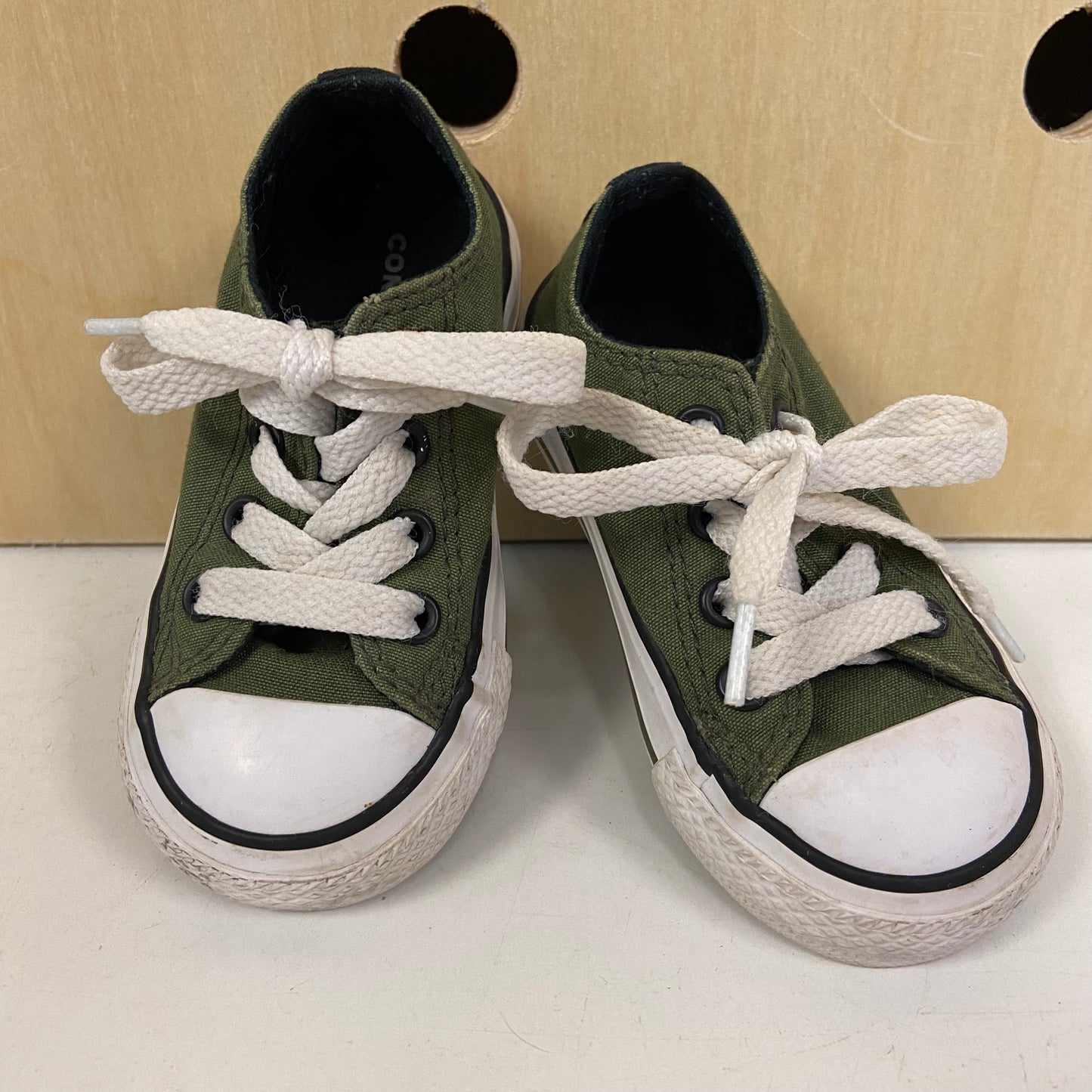 Green Low Top Chucks