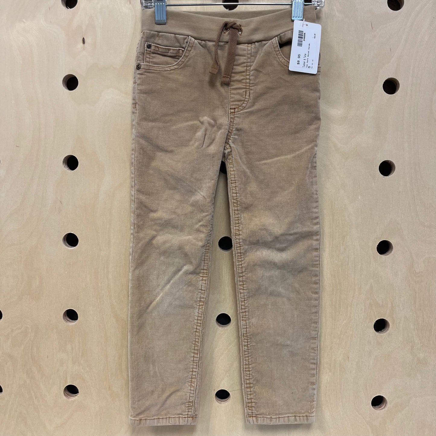 Tan Soft Waist Cords