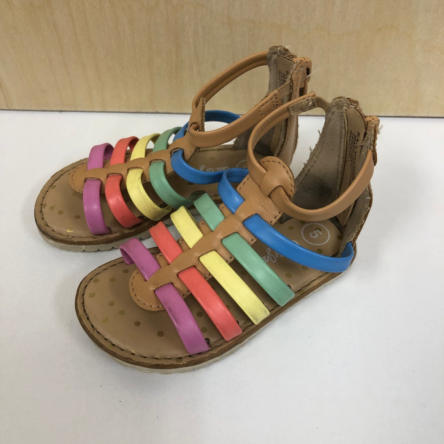 Colorful Gladiator Sandals