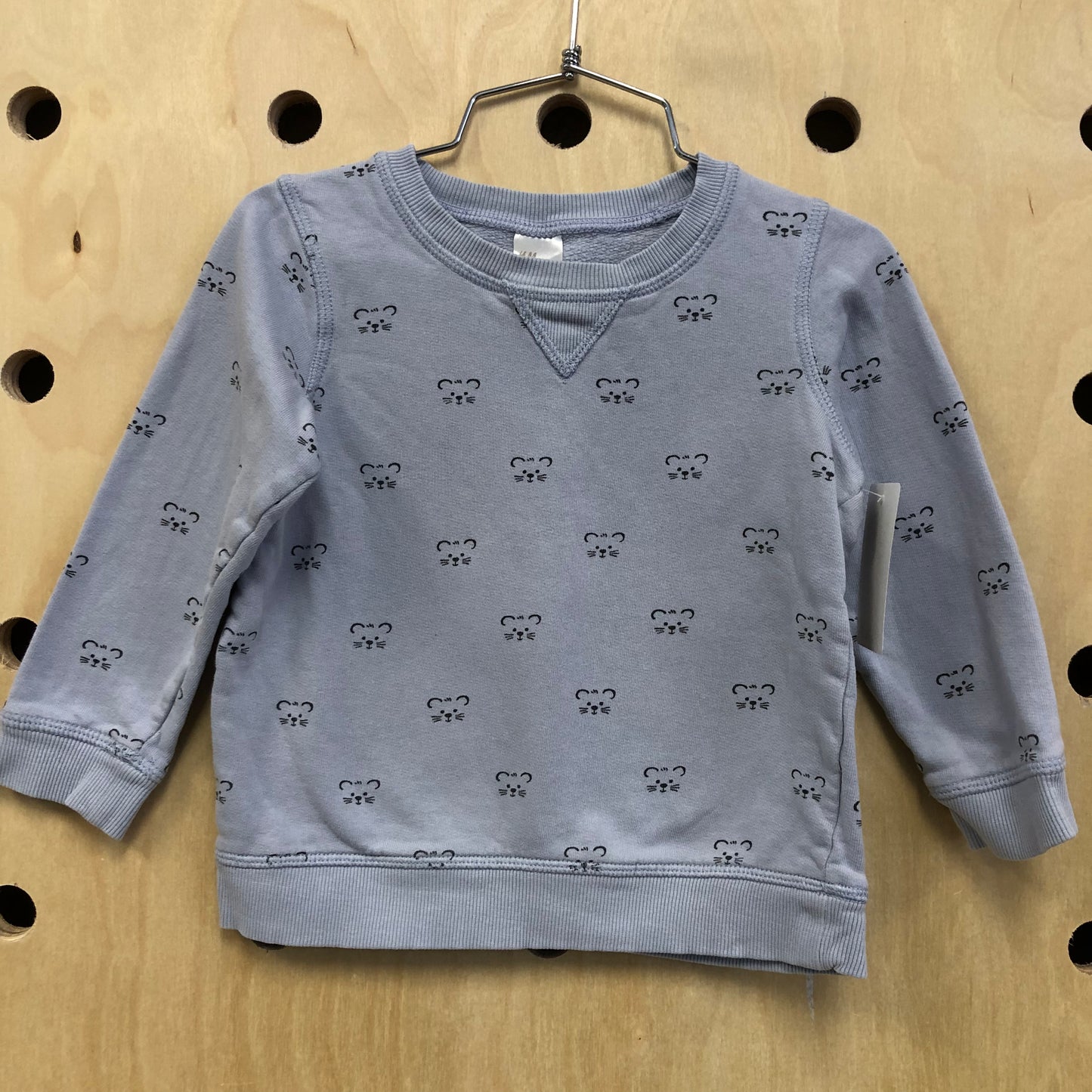 Blueish Grey Tiger Pullover
