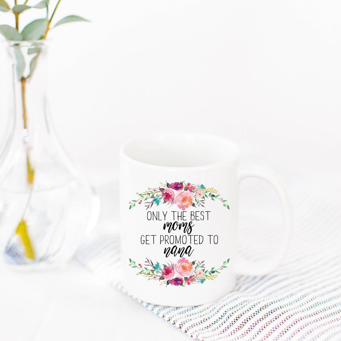 Best Moms Get Promoted Mug