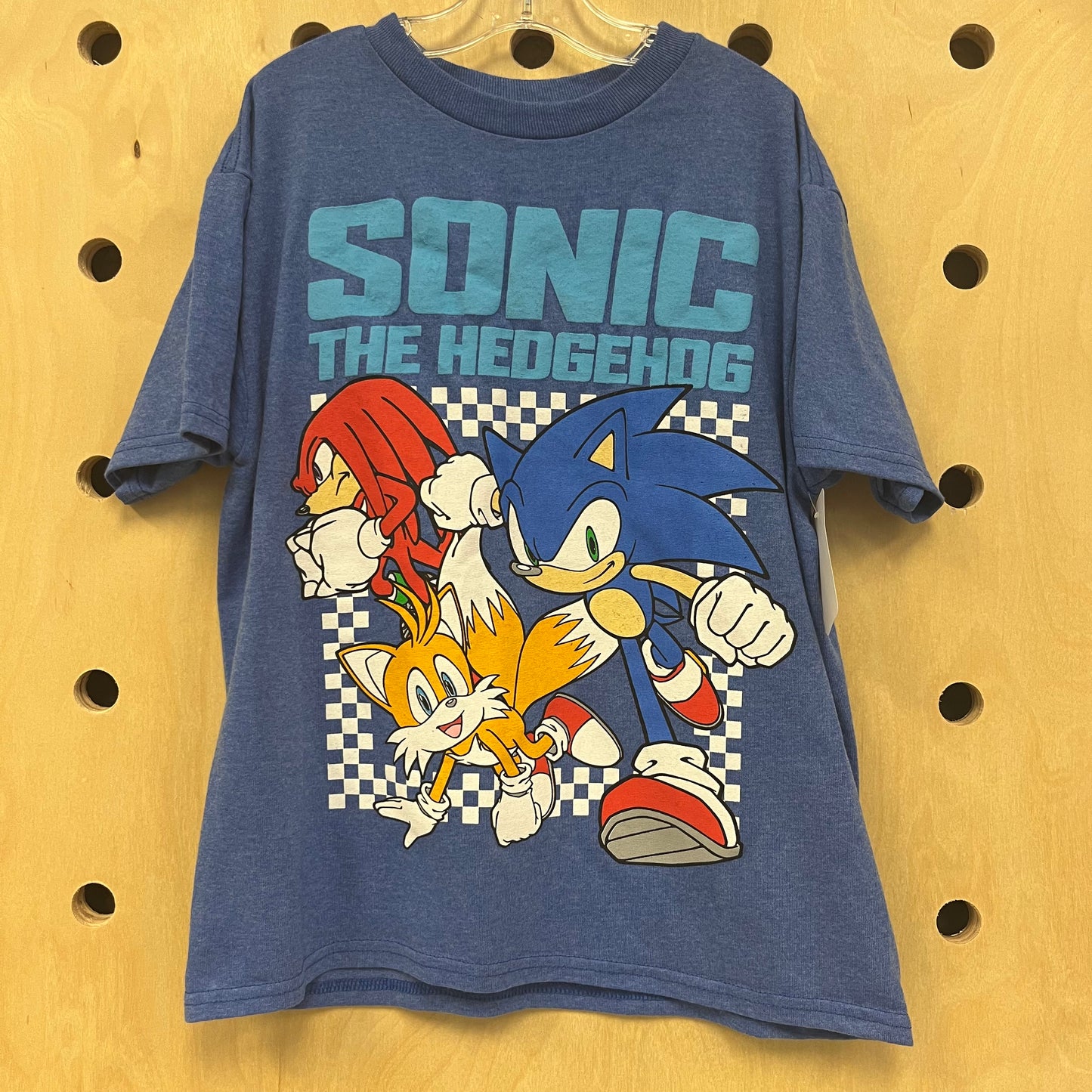 Blue Sonic Logo Tee