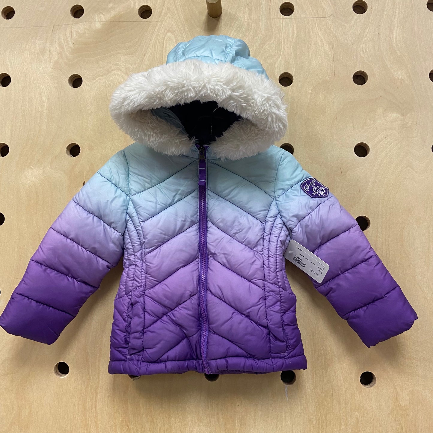 Purple + Blue Lined Jacket