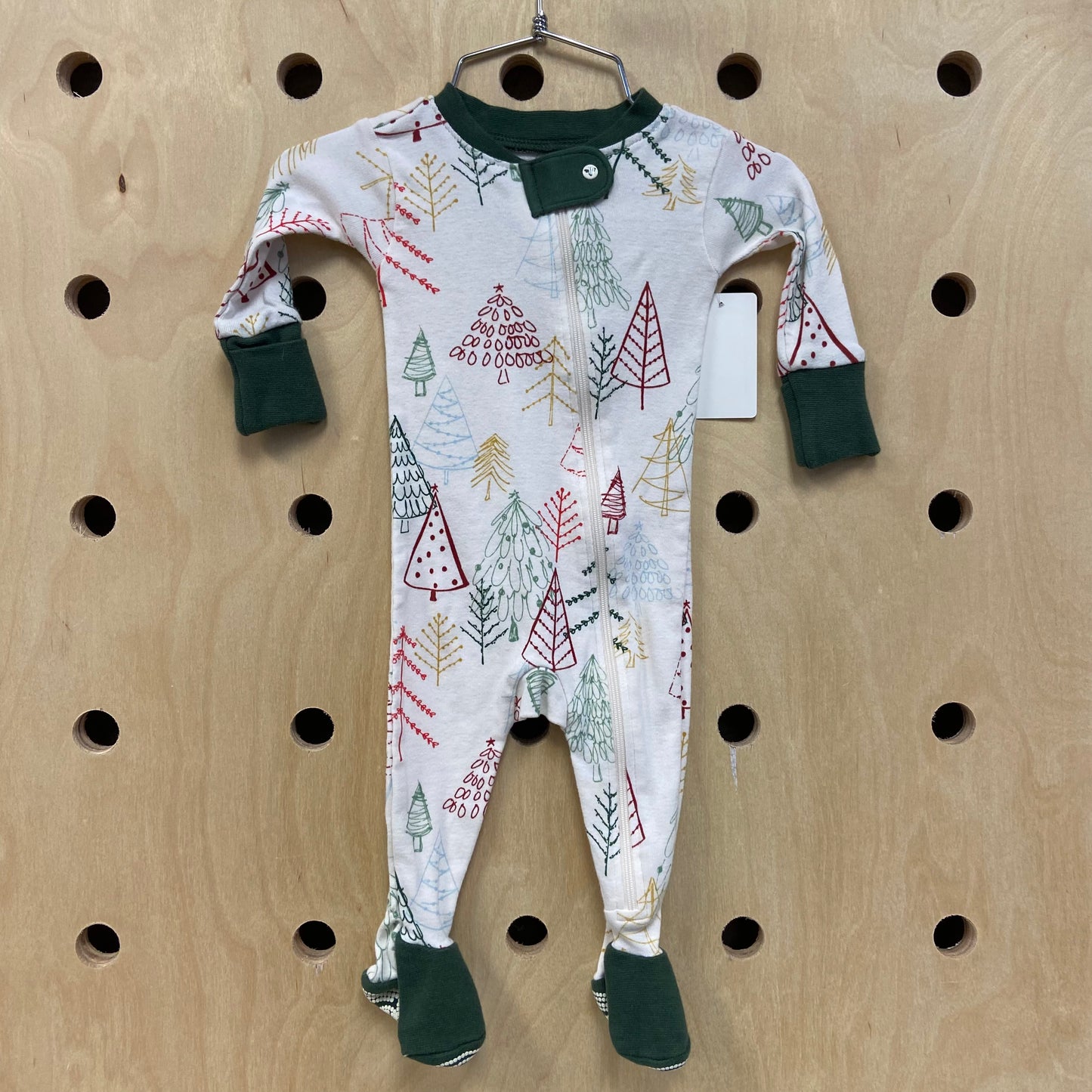 Christmas Tree Zippered Pajama