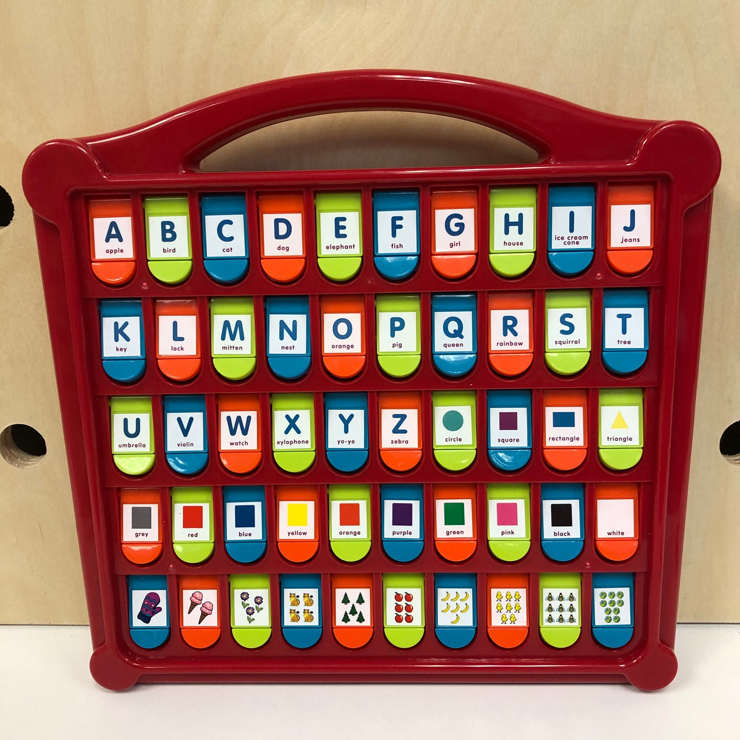 ABC, Color + Number Flip Pad