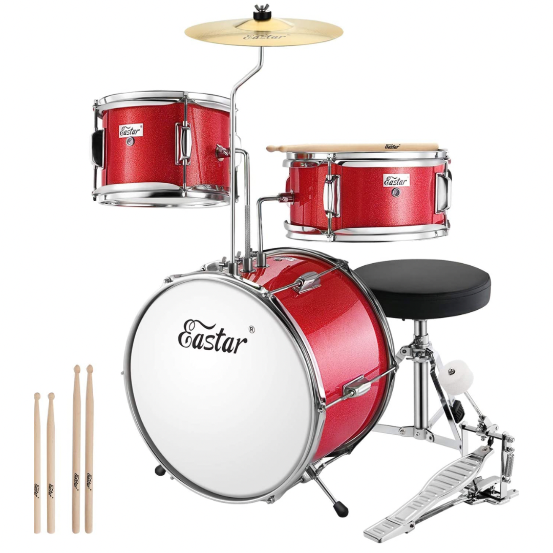 Red 3-Piece Drum Set NEW!