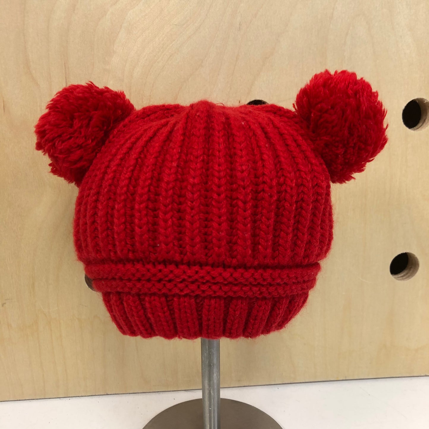 Red Ears Knit Beanie