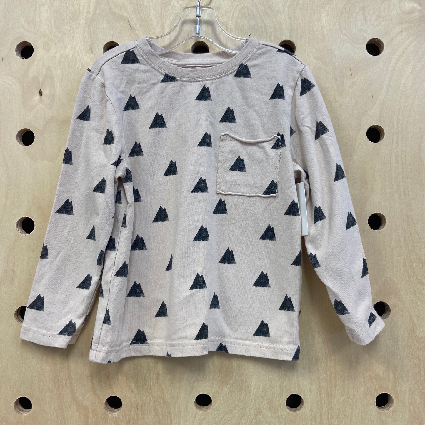 Gream+Grey Triangles LS Tee