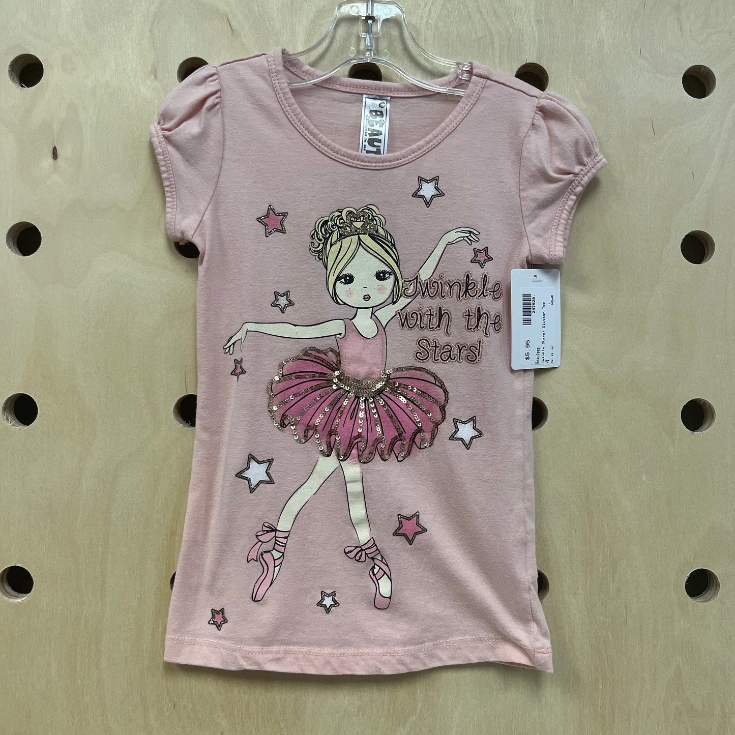 Twinkle Stars! Glitter Top