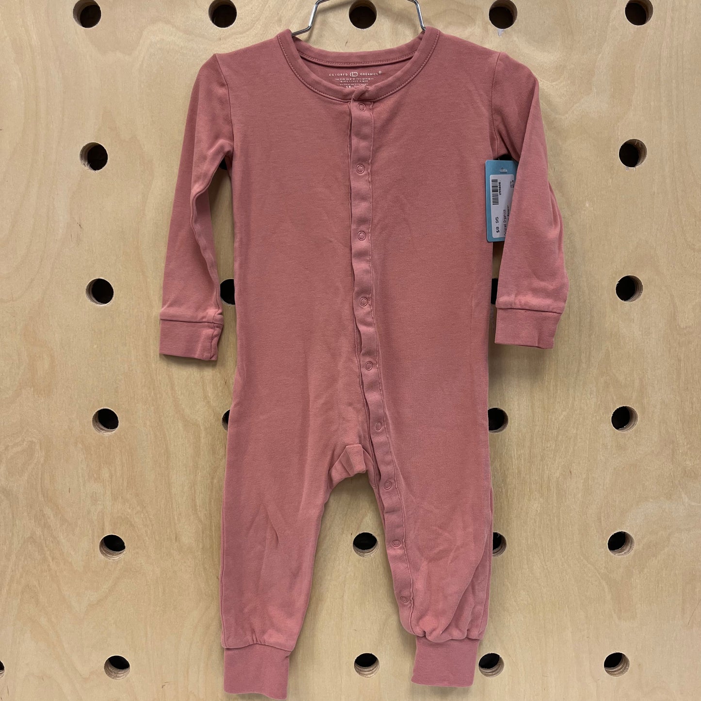 Pink Snap Romper