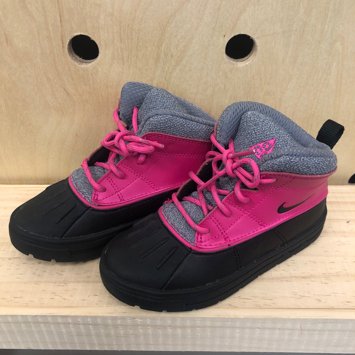 Pink + Black Woodside ACG's