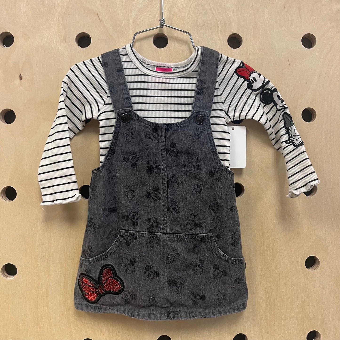 Grey Denim Minnie Outfit
