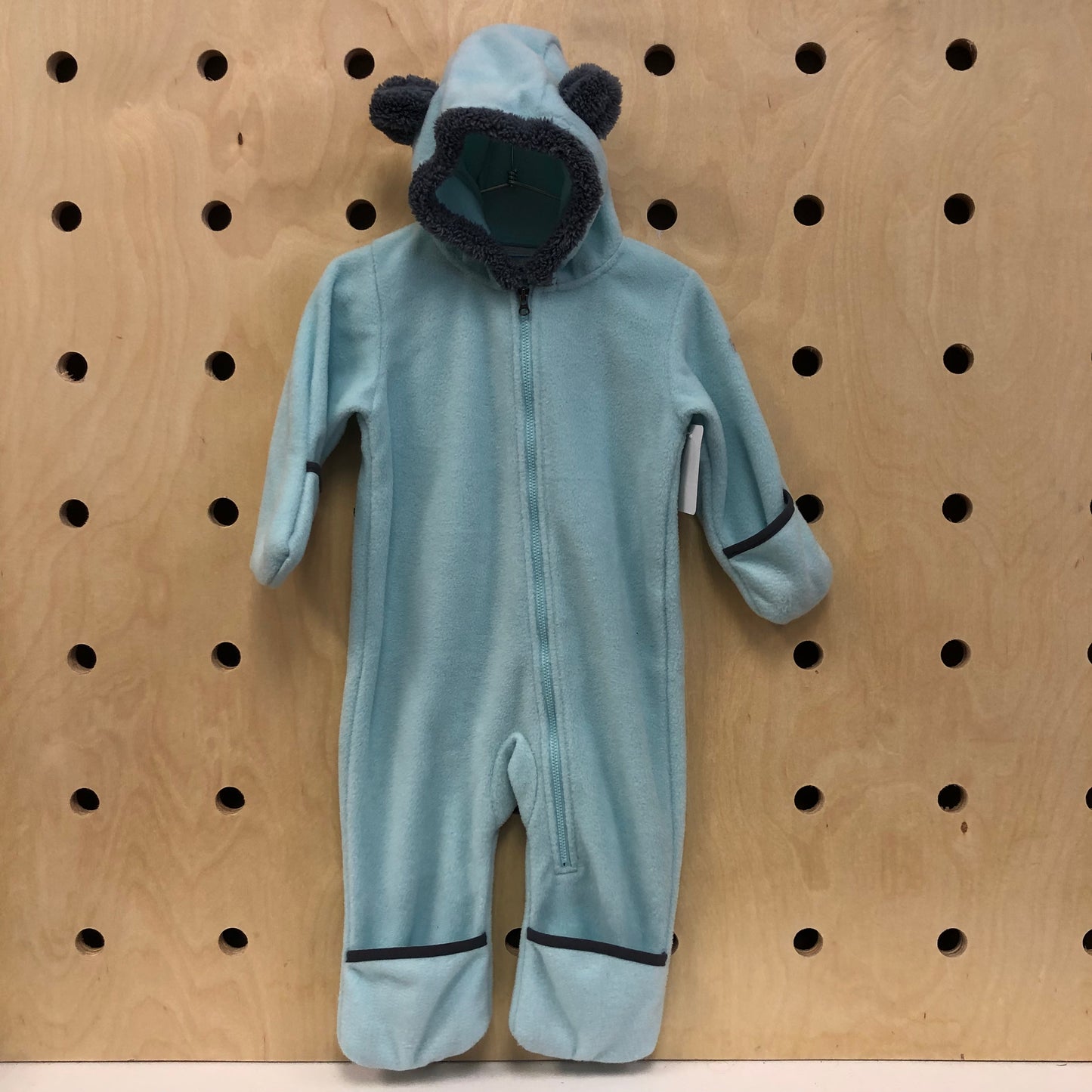 Tiny Bear Fleece Bunting