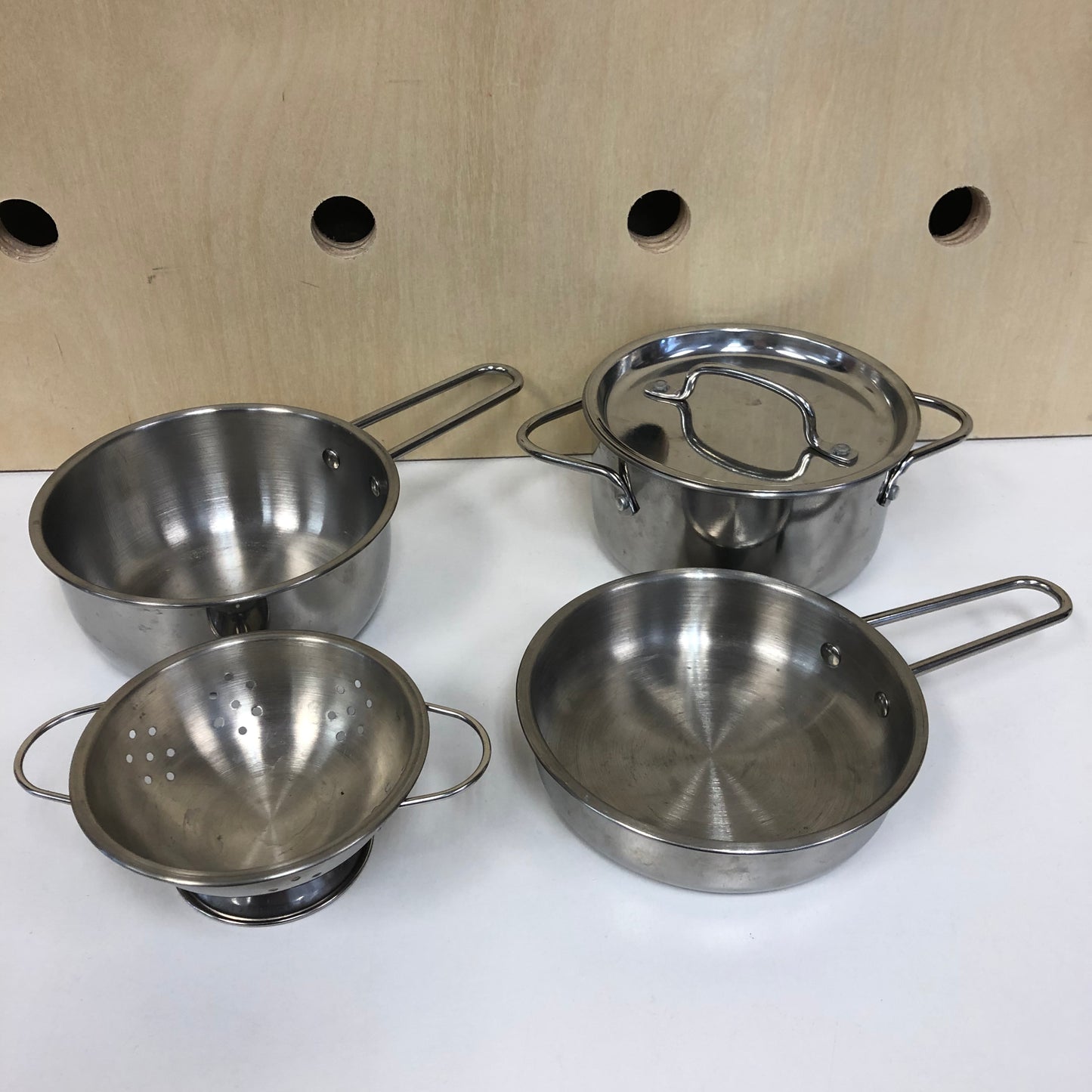 Stainless Steel Pots + Pans