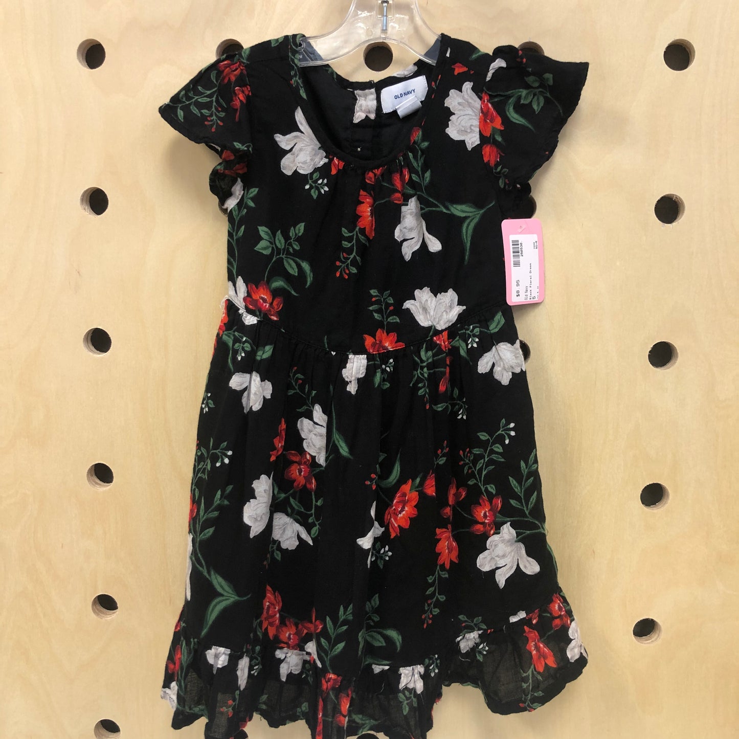 Black Floral Dress